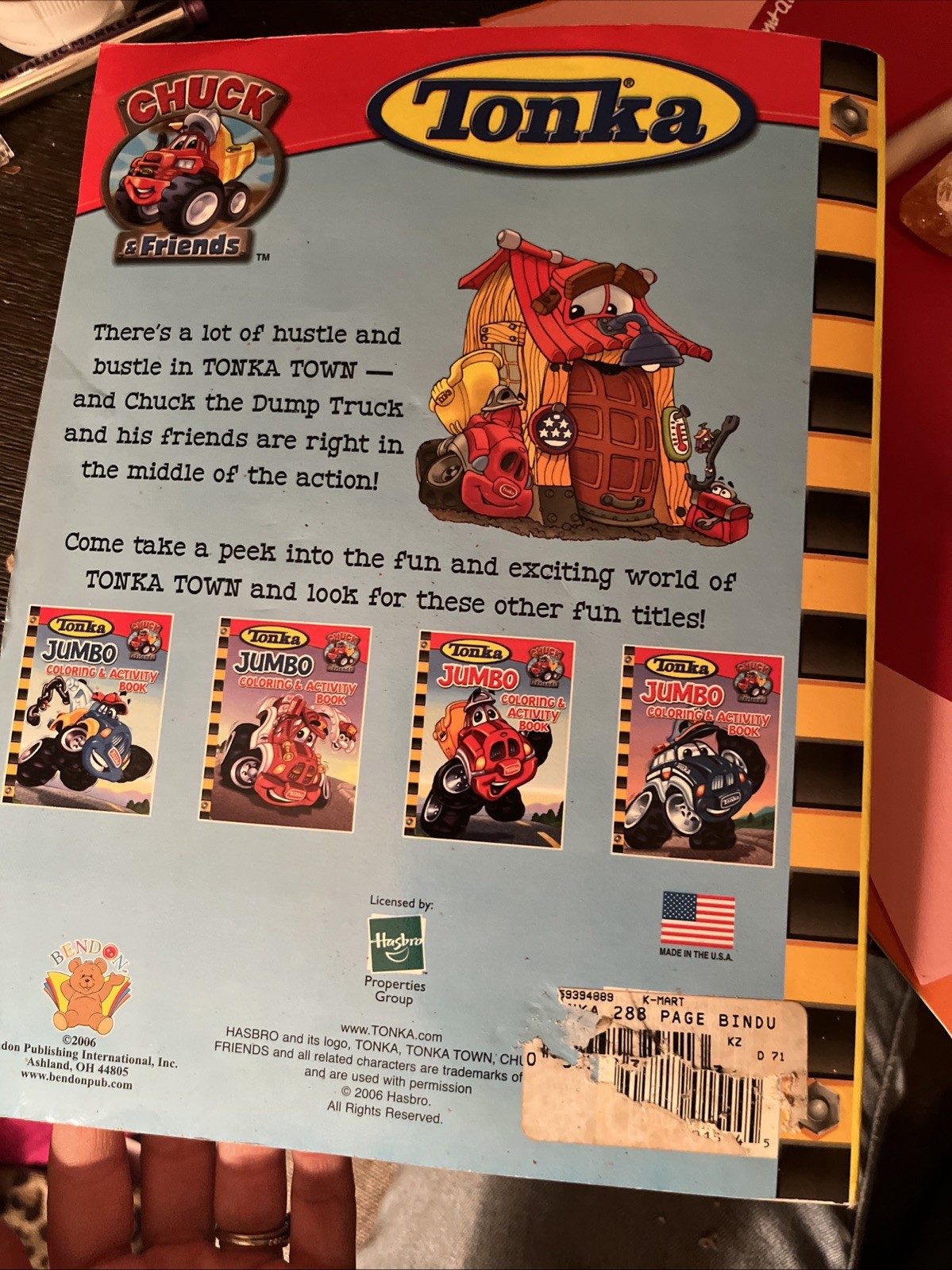 Tonka 288 Pages Of Coloring & Activities For Kids