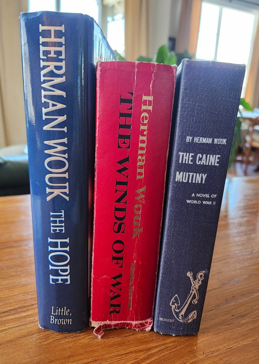 Herman Wouk Set 3 – Winds of War LEATHERBOUND, Caine Mutiny Pulitzer, The Hope
