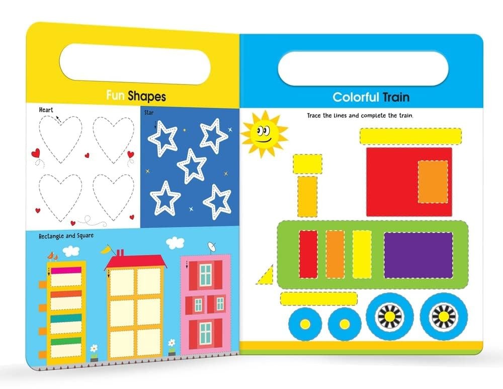 My Big Wipe And Clean Book of Pen Control for Kids : Line Tracing White