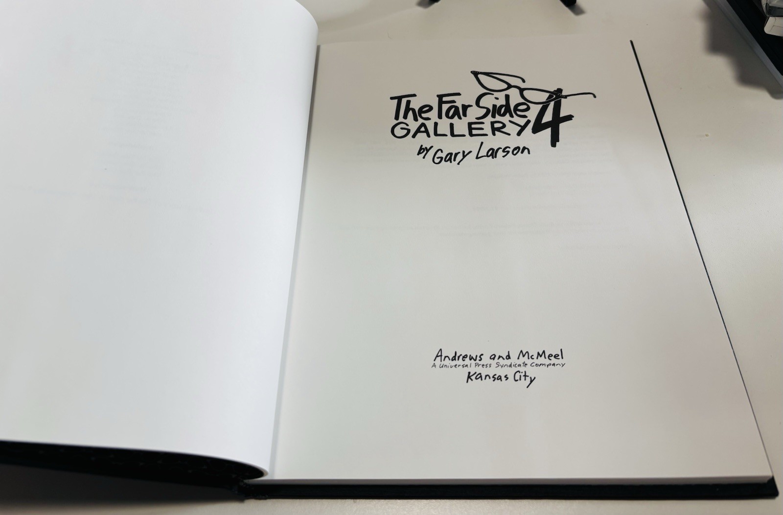 The Far Side Gallery 4 by Gary Larson 1993 Hardcover w/Dust Jacket Excellent Cnd