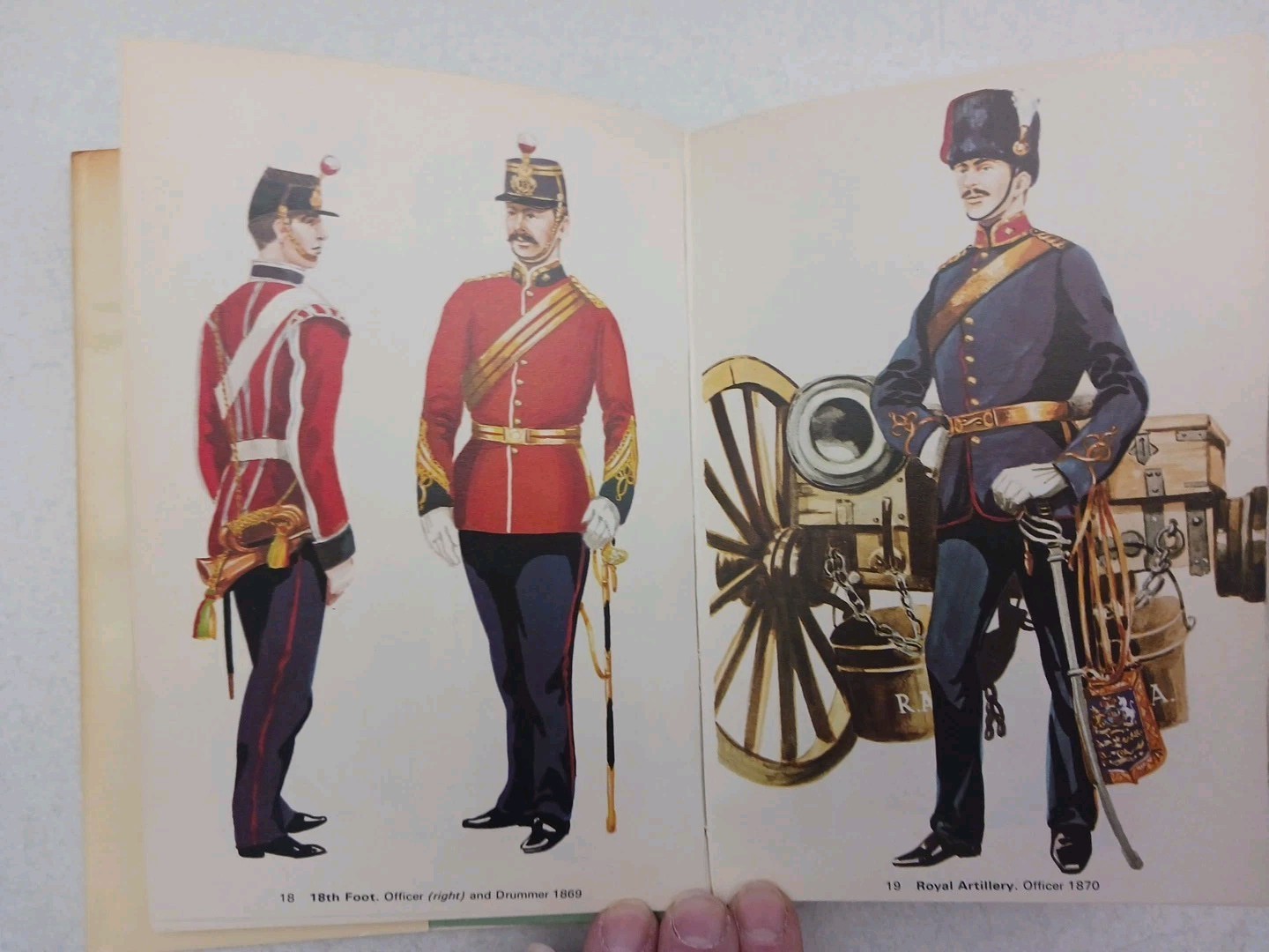 nfantry Uniforms, Including Artillery and Other Supporting Corps