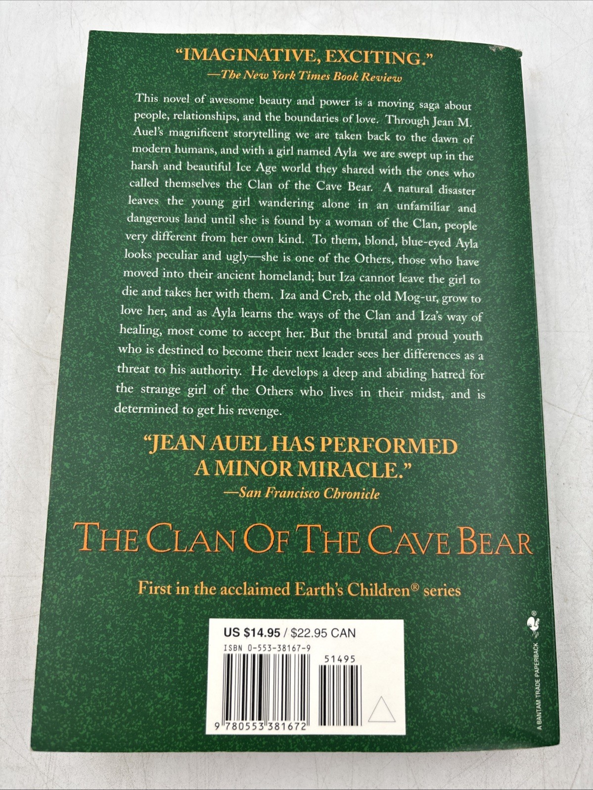 Lot of 4 Jean M. Auel Earth’s Children Series Trade Paperback Book Set 1-3, 5