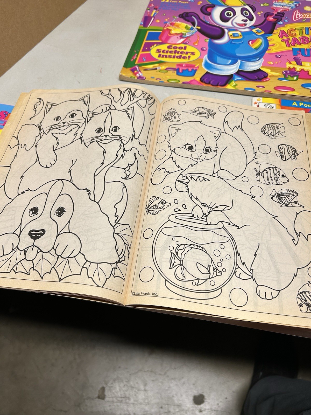 Lot Of Lisa Frank Coloring And Activity Books READ DESCRIPTION