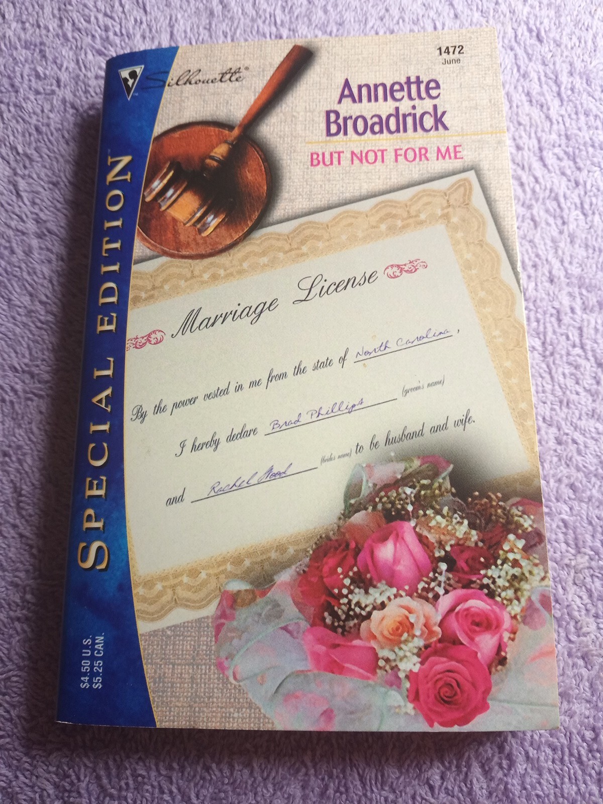 Silhouette But Not for Me by Annette Broadrick (2002)