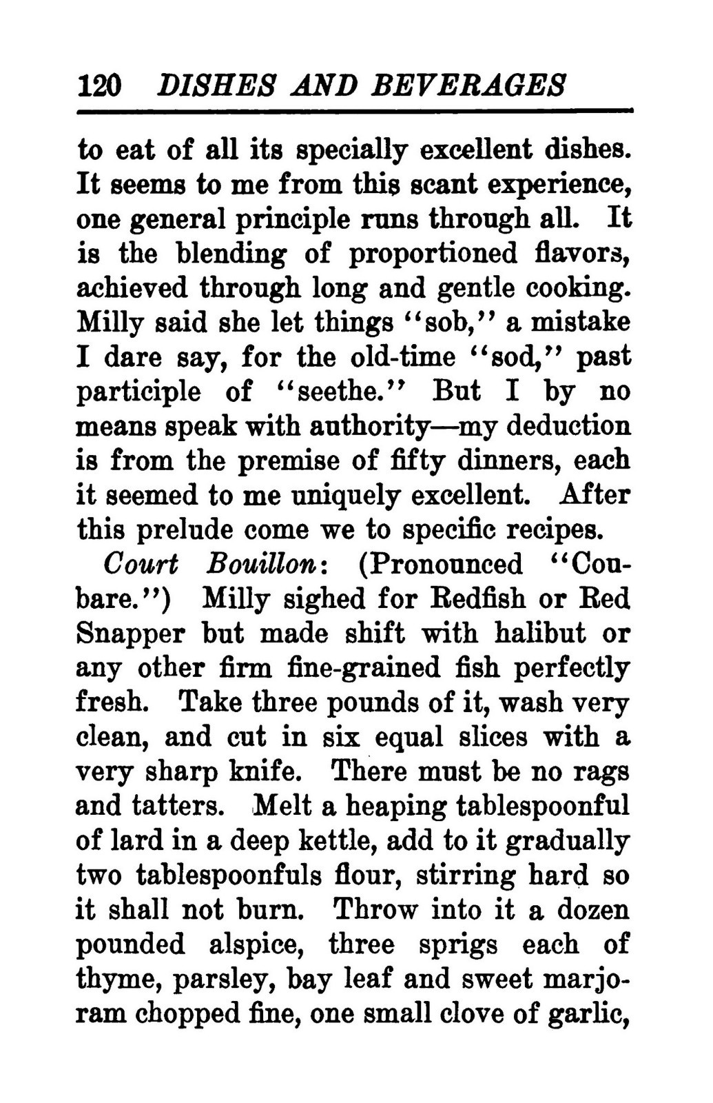 1913 Dishes And Beverages Of The Old South Vintage Cook Book 314 Pages