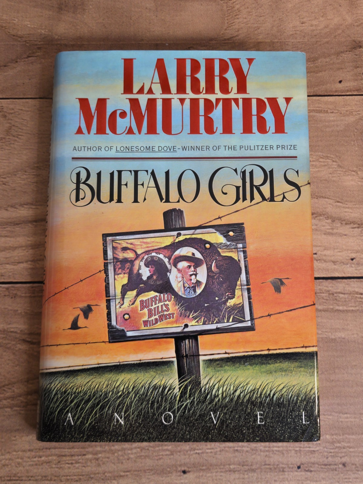Larry McMurtry 6‑Book HC Lot Anything for Billy Telegraph Days Buffalo Girls VG+