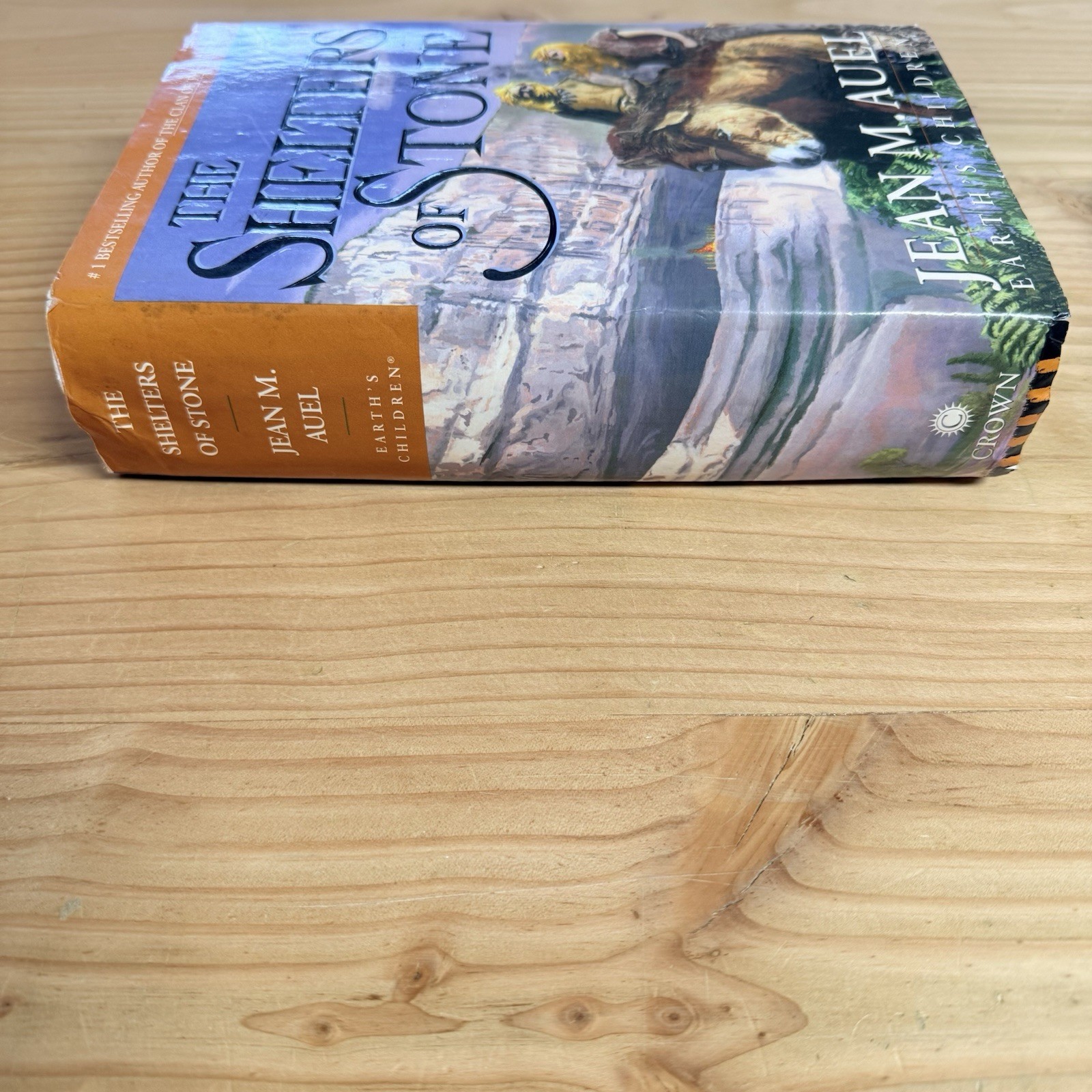 Jean M Auel Earths Children Hardcover Lot Mammoth Hunters Plains Passage READ