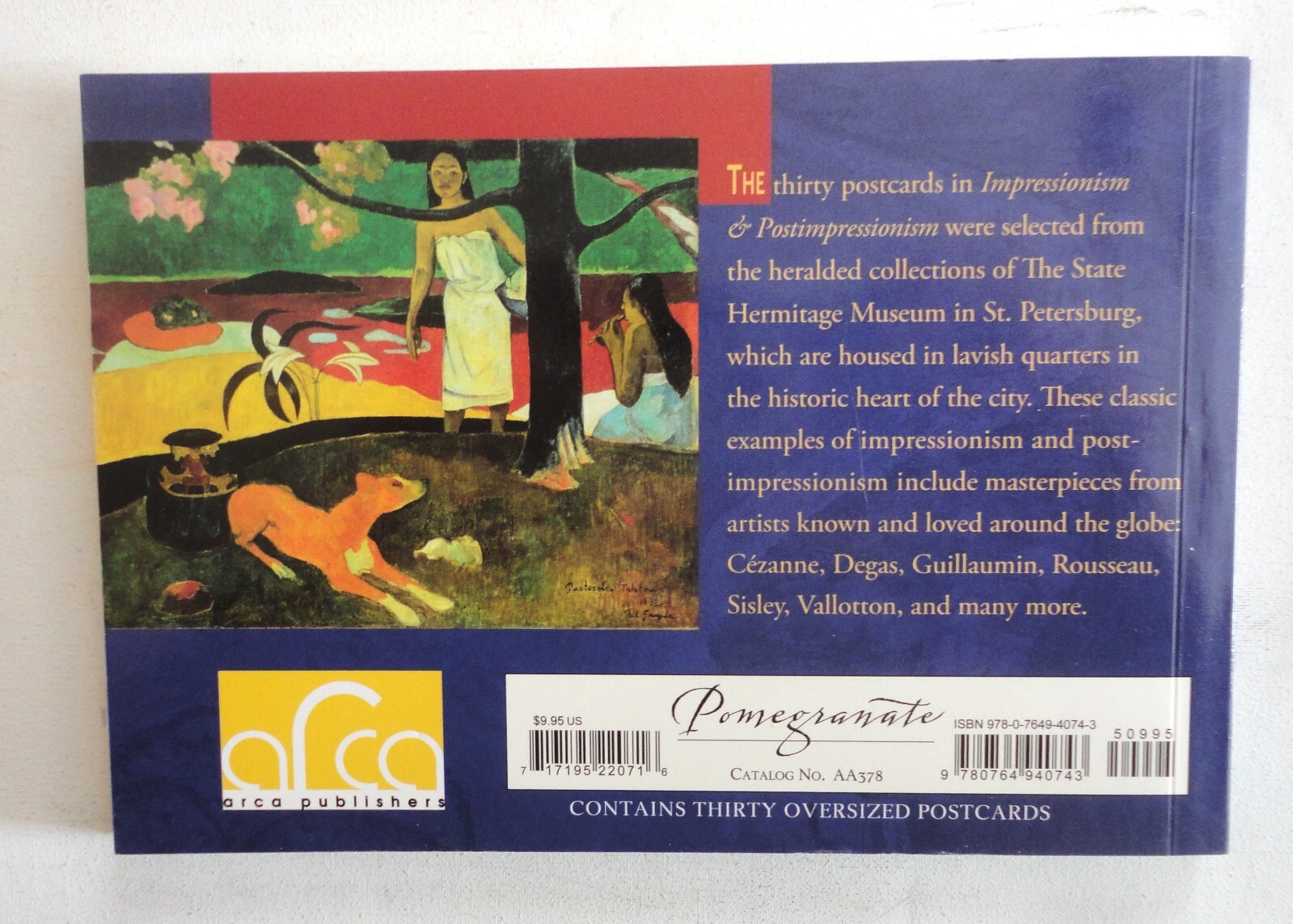 2 Pomegranate 30 Postcards Impressionism Post-Impressionism Hermitage & D’Orsay