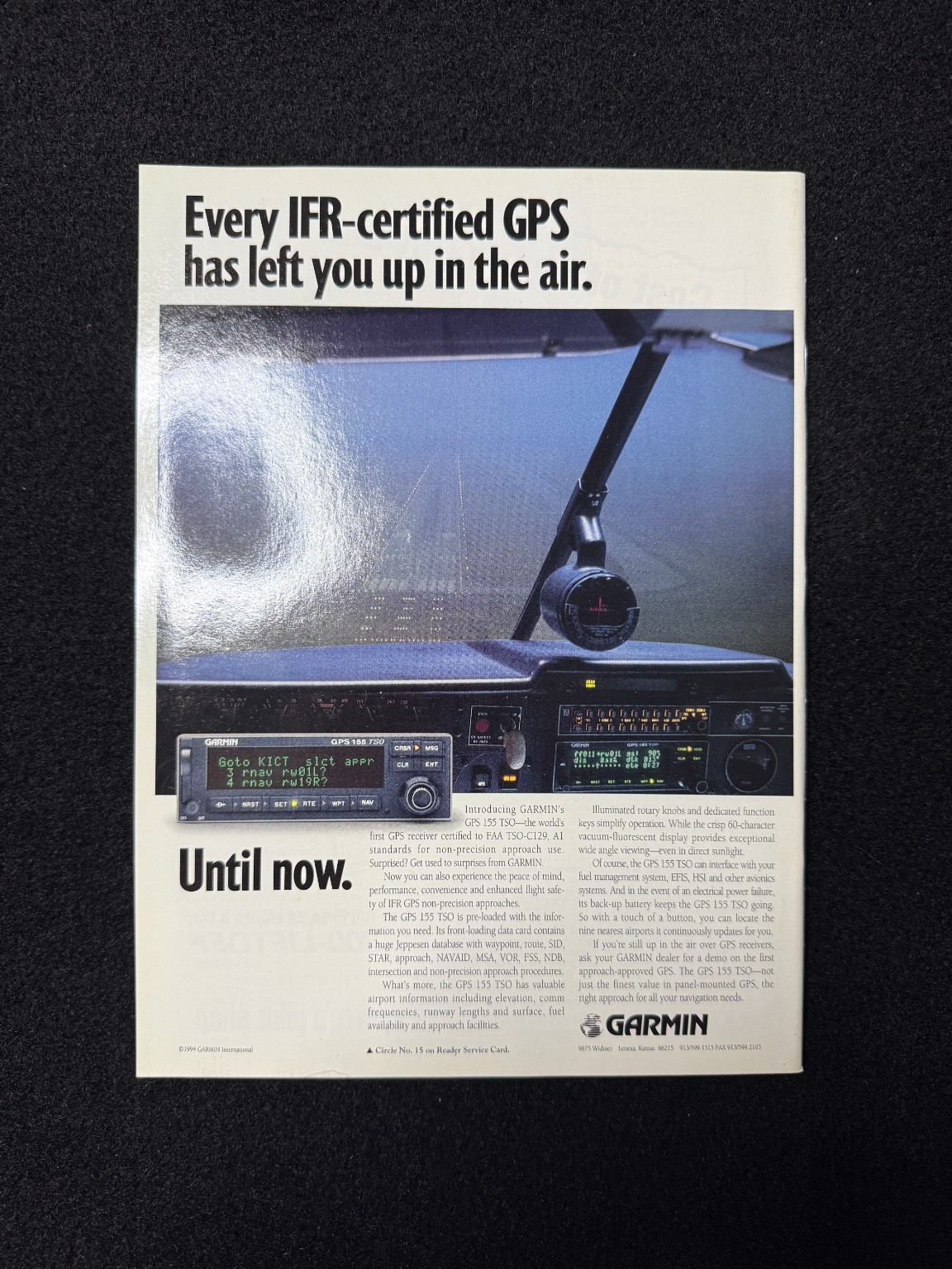 Plane & Pilot Magazine August 1994 GPS Aviation Hot Rods Commander Aircraft