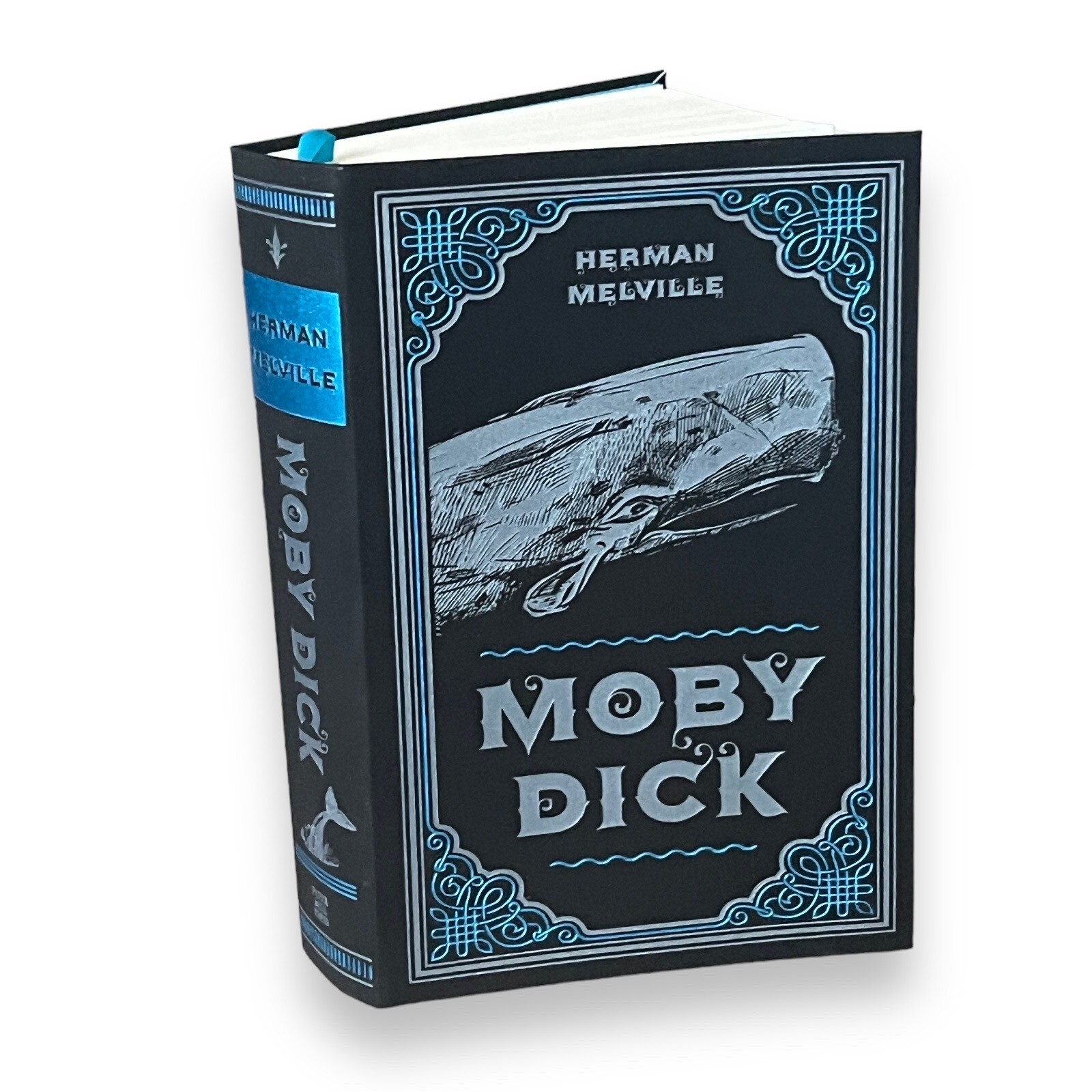 MOBY DICK by Herman Melville Soft Faux Leather Flexi Bound Classics Gift Book