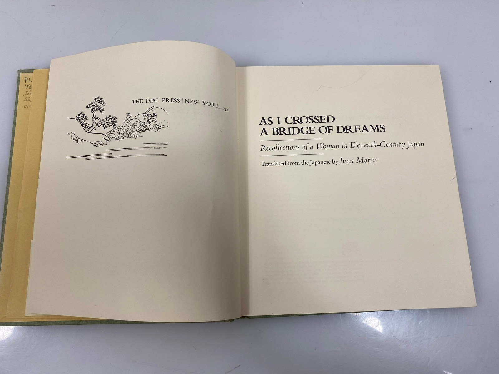 As I Crossed a Bridge of Dreams by Ivan Morris Ex-library 1971 HC