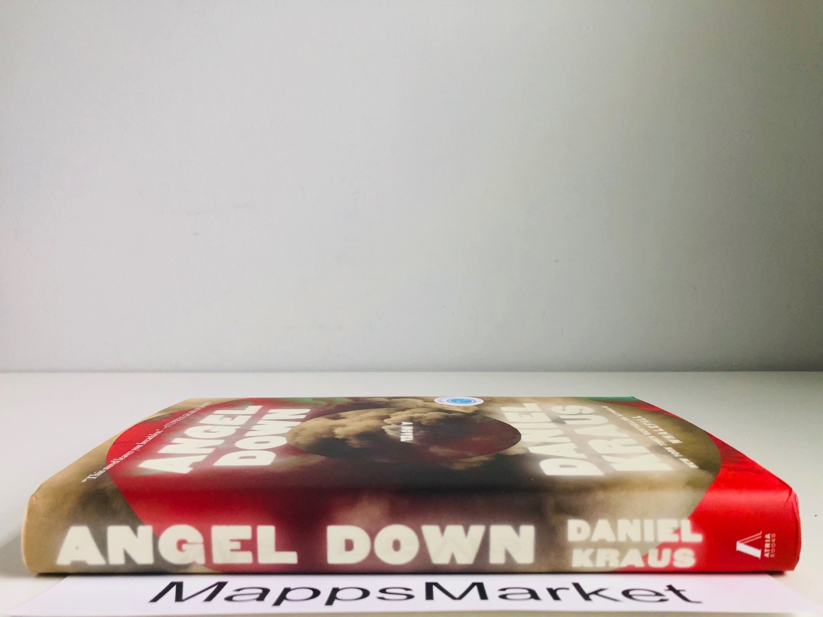 SIGNED Angel Down by Daniel Kraus 1st/1st (2025, Hardcover) TRUE FIRST EDITION
