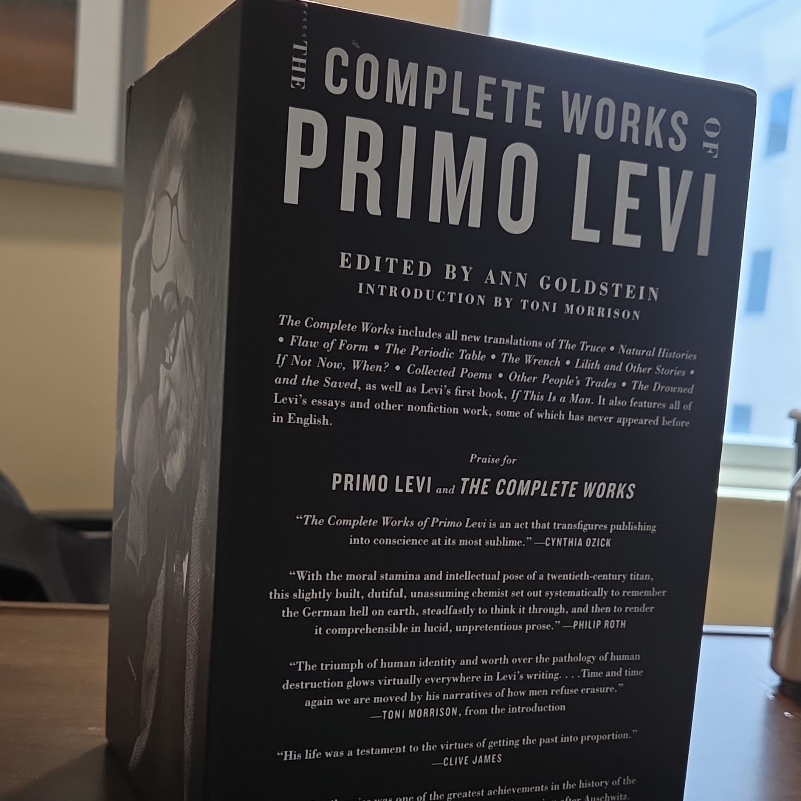 The Complete Works of Primo Levi Vol I-III Box Set, Liveright, English