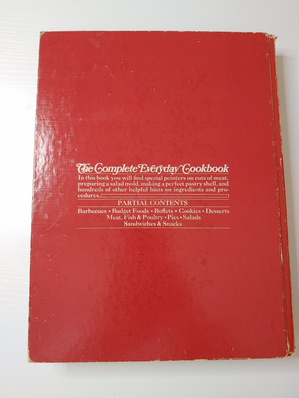 The complete everyday cookbook 1971 edition 480 pages of recipes