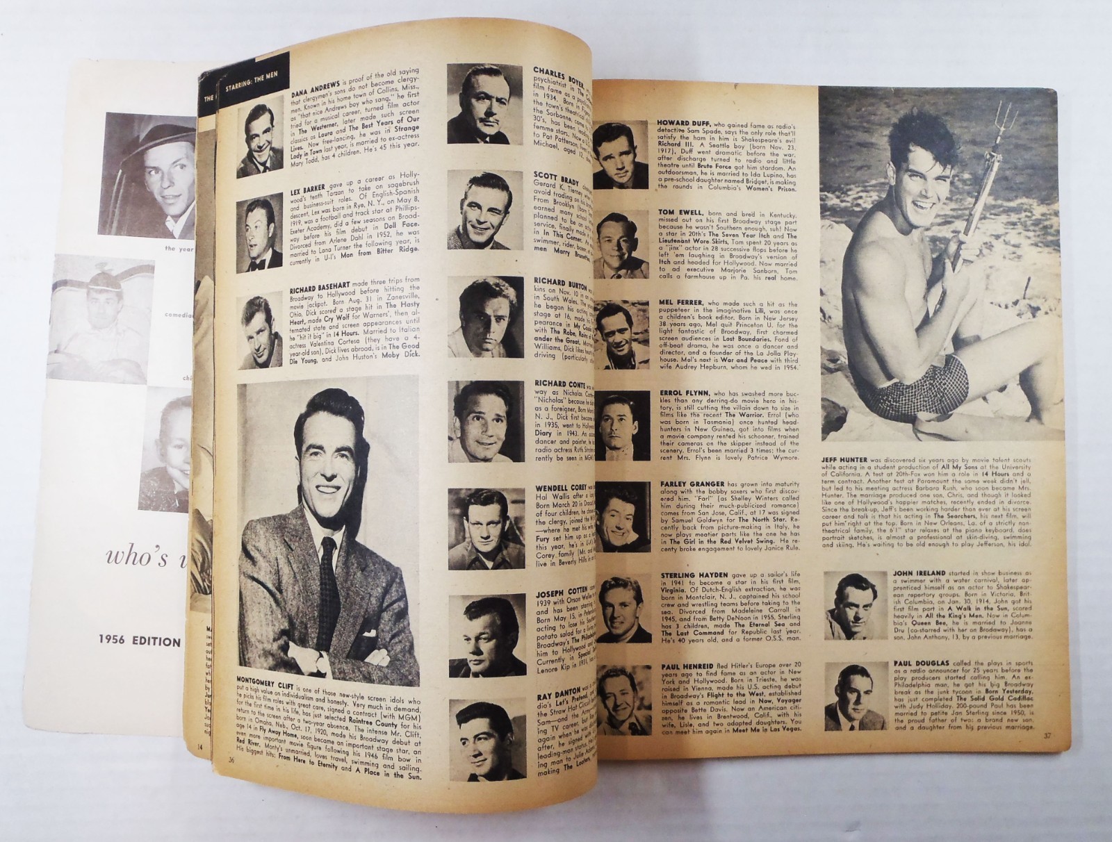 1956 WHO’S WHO IN HOLLYWOOD Souvenir Magazine • Princess Grace Cover _zp1