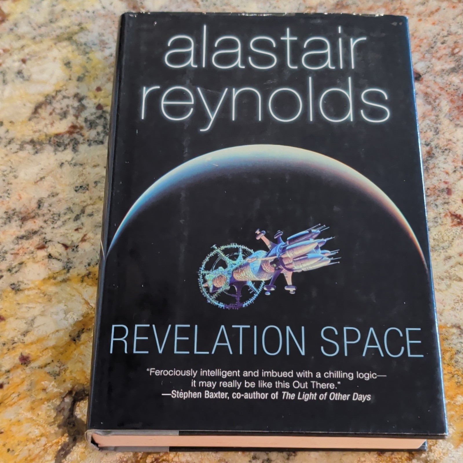 1st Edition Revelation Space Alastair Reynolds Hardcover DJ Space Opera Sci-Fi