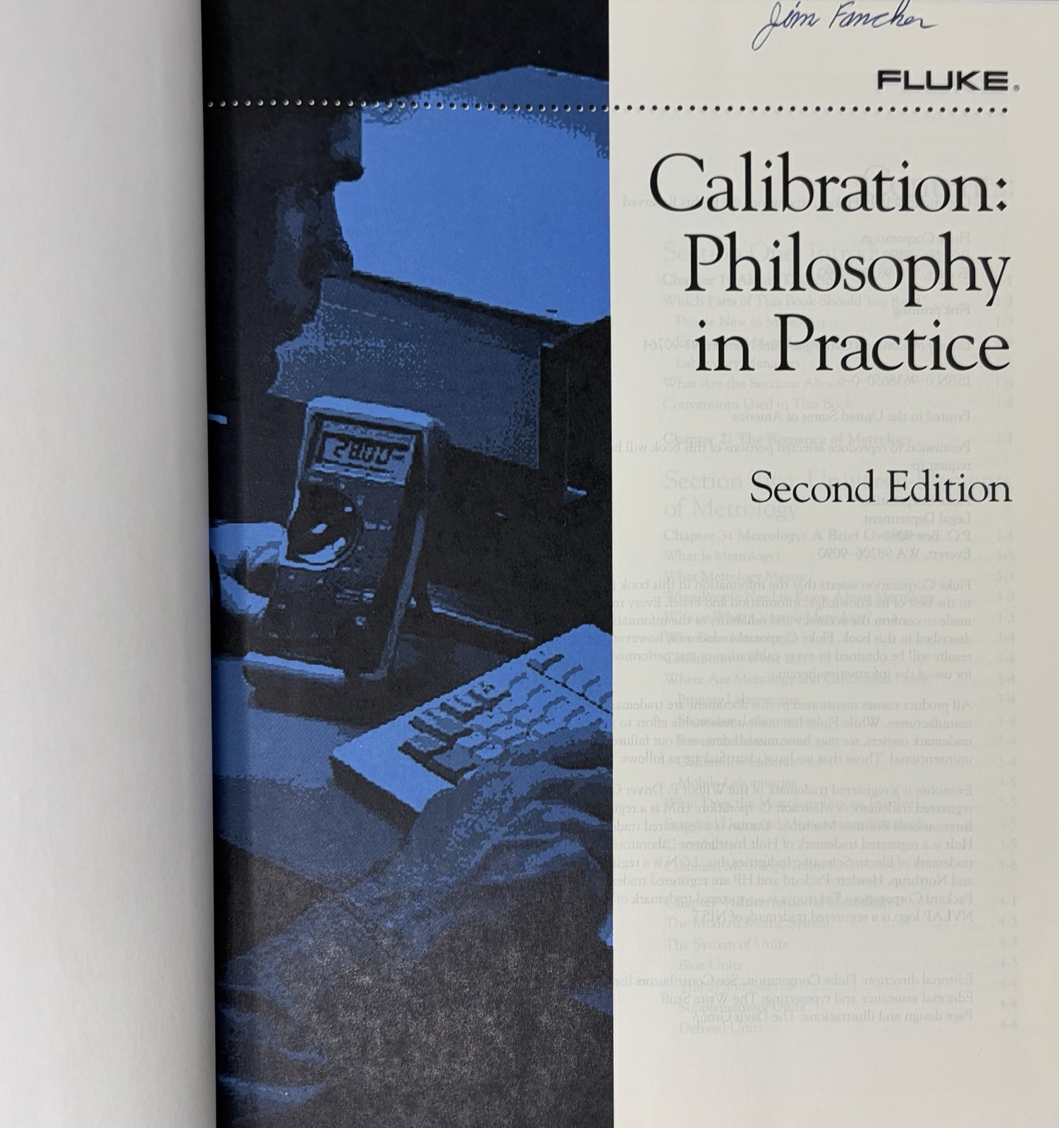 Calibration Philosophy in Practice 2nd Ed. Hardcover Book Fluke Corp. Metrology
