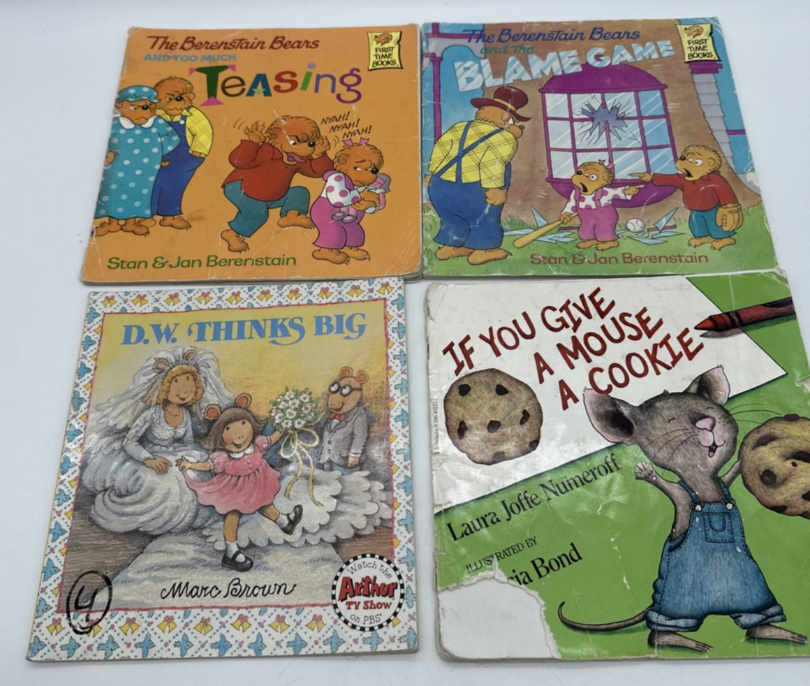 Lot of 20 Childrens Books Vintage Classics Dr Seuss Berenstain Bears Acceptable