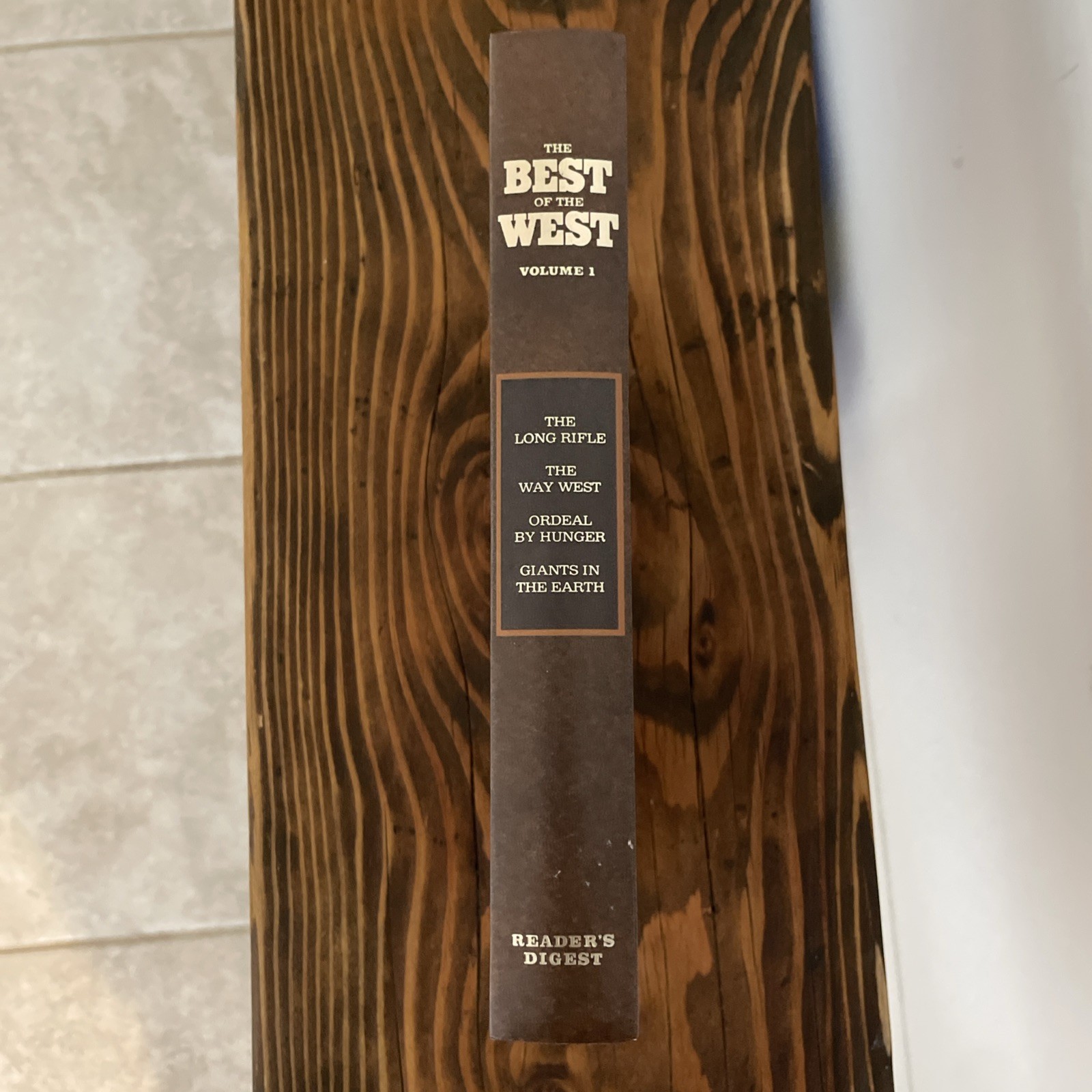 1976 The Best of The West Treasury of Western Adventure 1st Edition Hardcover