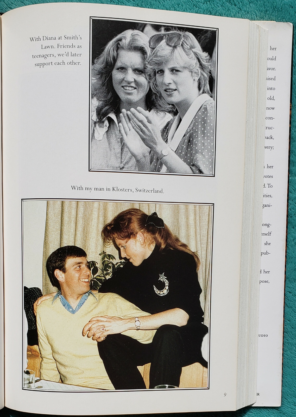 Sarah The Duchess Of York My Story With Jeff Coplon 1996 Hardcover 306 Pages