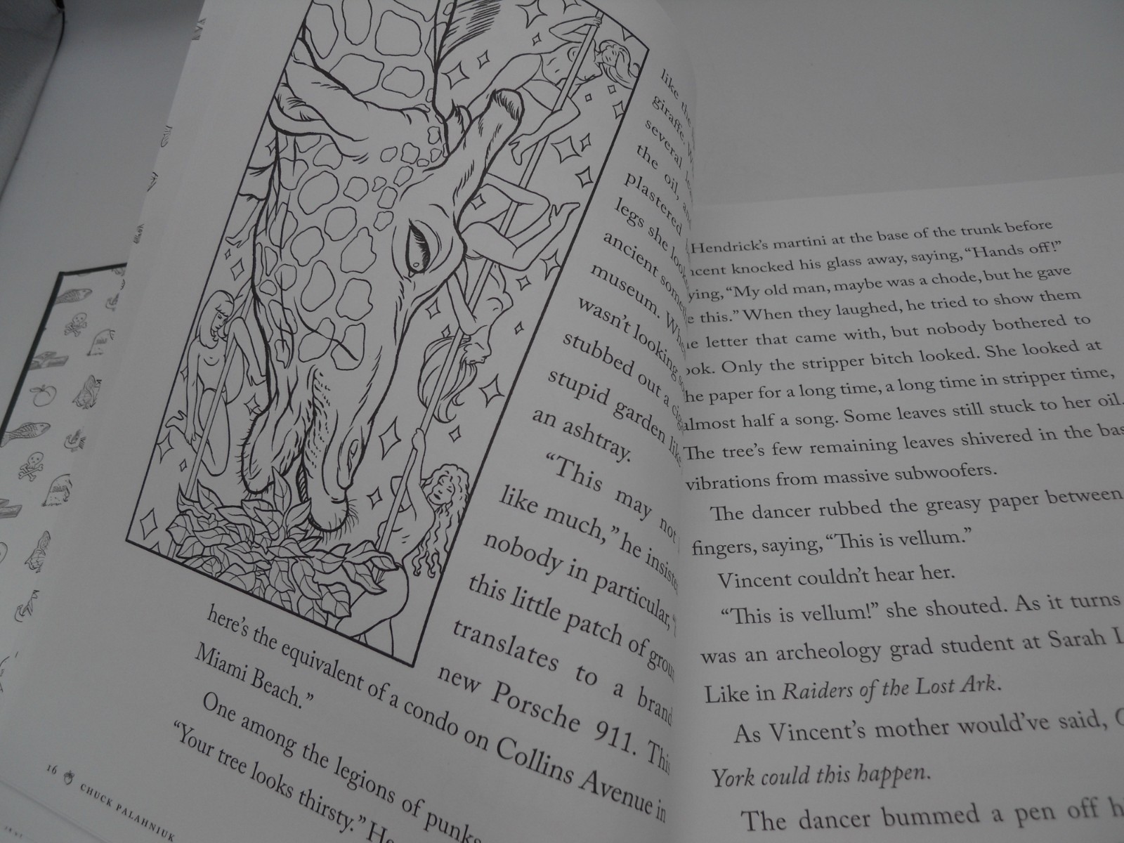 Legacy: An Off-Color Novella for You to Color – HC by Chuck Palahniuk Dark Horse