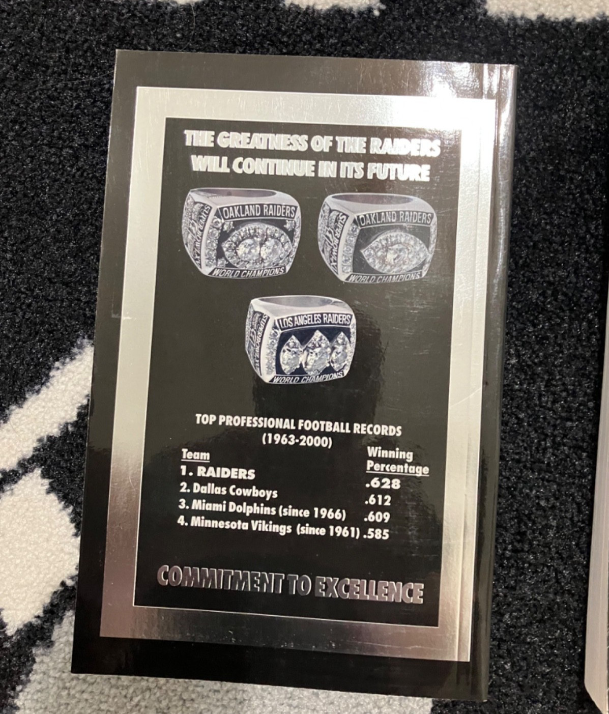 Raiders – The Team of the Decades 2001, 2002 and 2005 Paperbacks by NFL Football