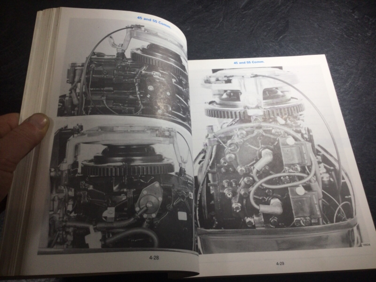 1989 Johnson Evinrude 40-55 HP Outboards OEM Service Manual CE 25 40 48 50 55 HP