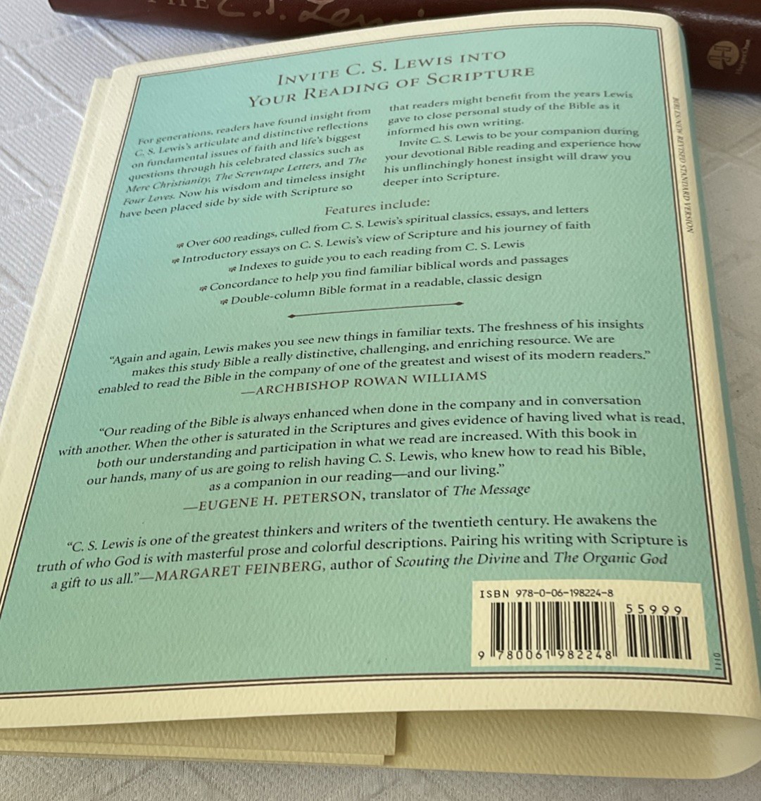 The C. S. Lewis Bible NRSV LEATHER