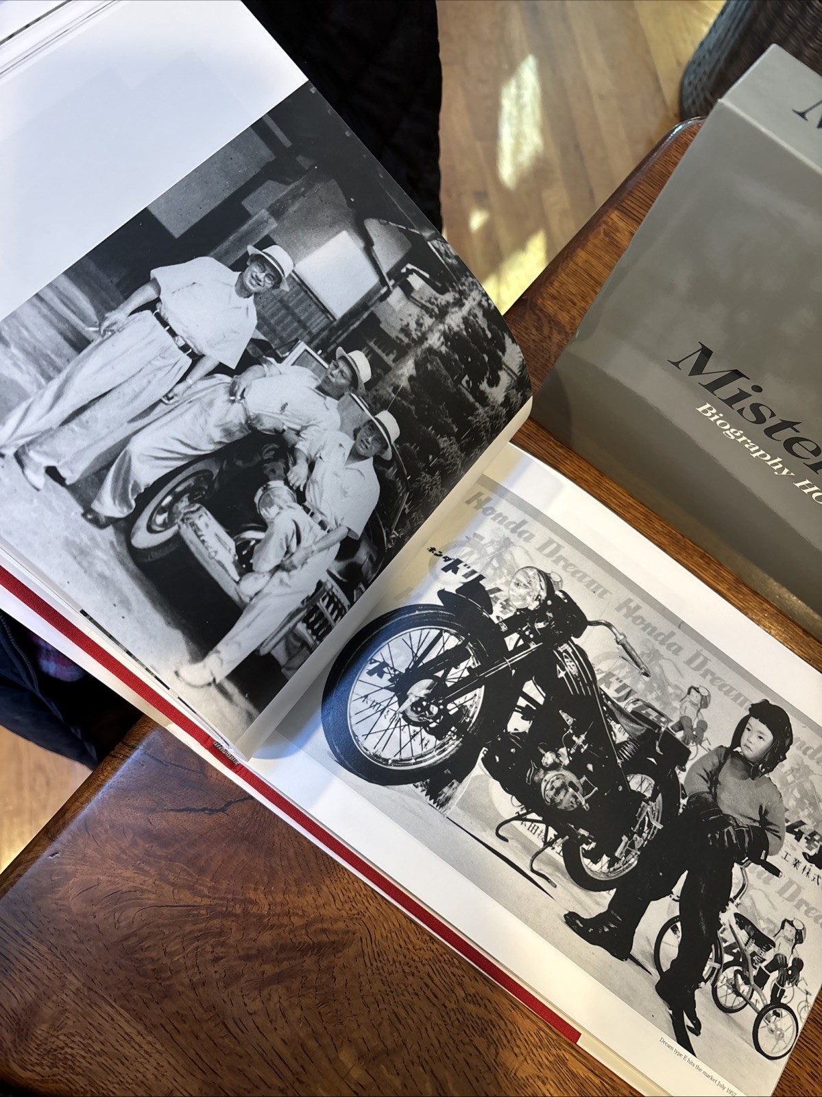 Mister Honda : Biography of Honda Soichiro, 1998 English Edition HB/DJ + Case