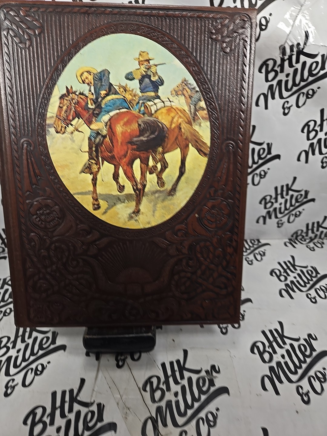 The Soldiers Leatherbound Book from Time Life Books The Old West Series 1973