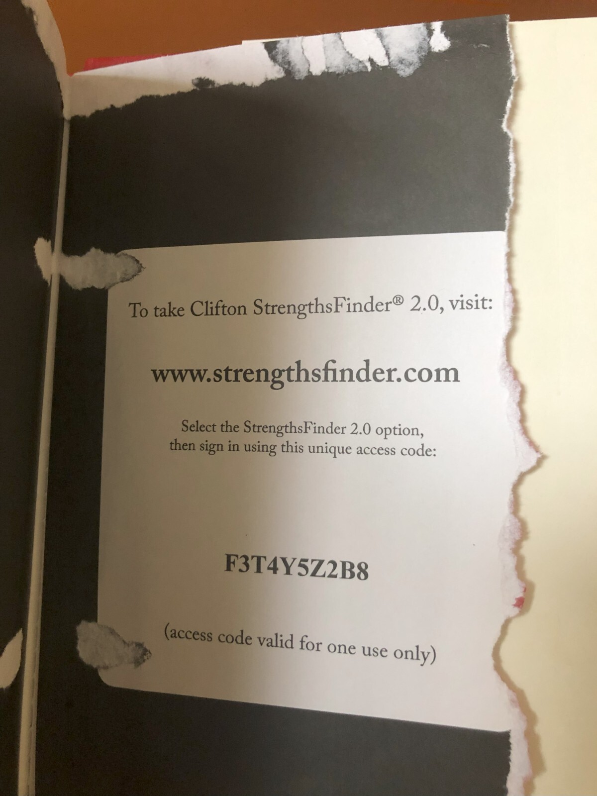 STRENGTHS FINDER 2.0 BOOK FROM GALLUP, AUTHORED BY TOM RATH (174 PAGES)