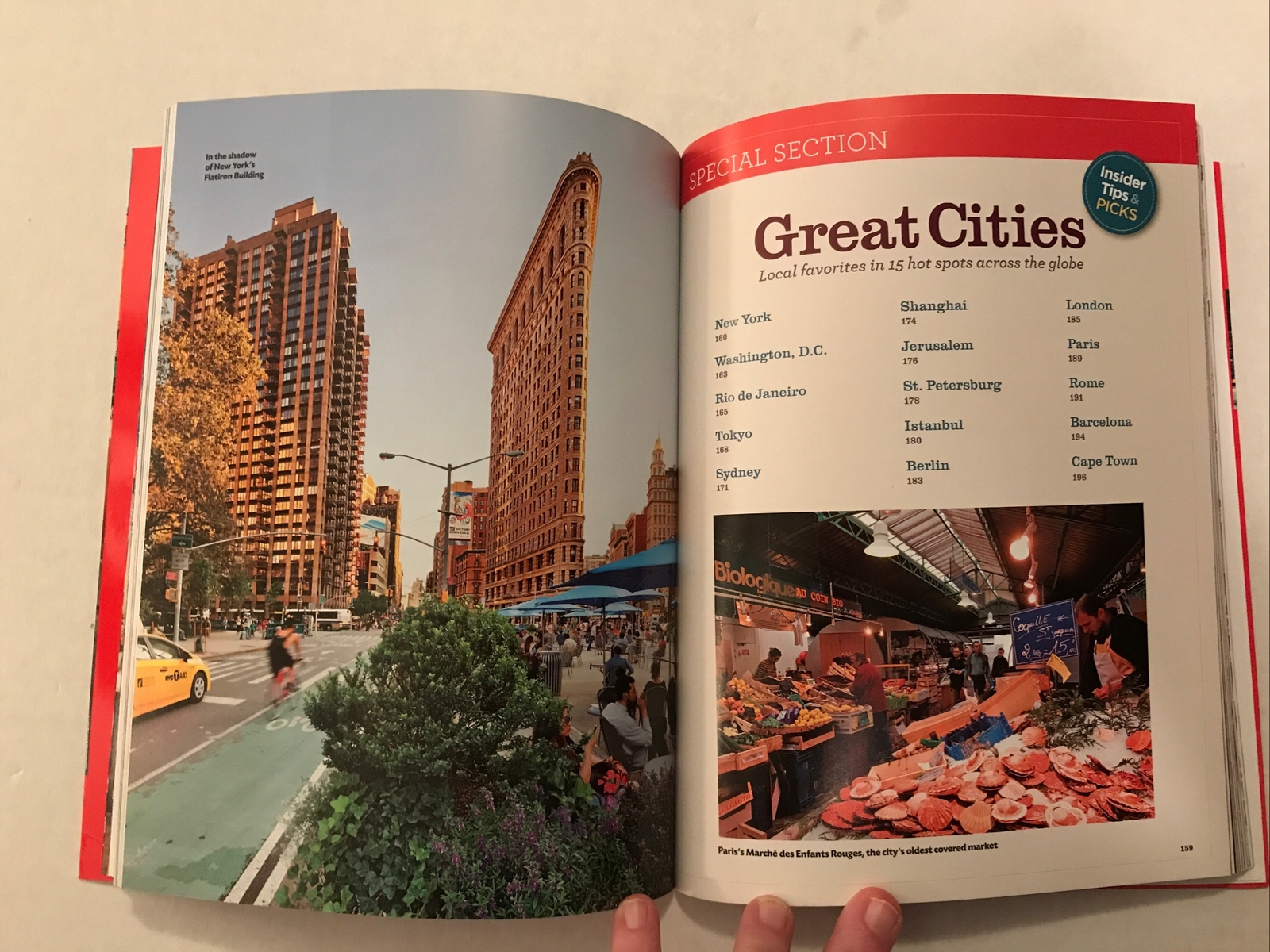 National Geographic „Where The Locals Go“ 2014 Paperback – NEW (287 pages)