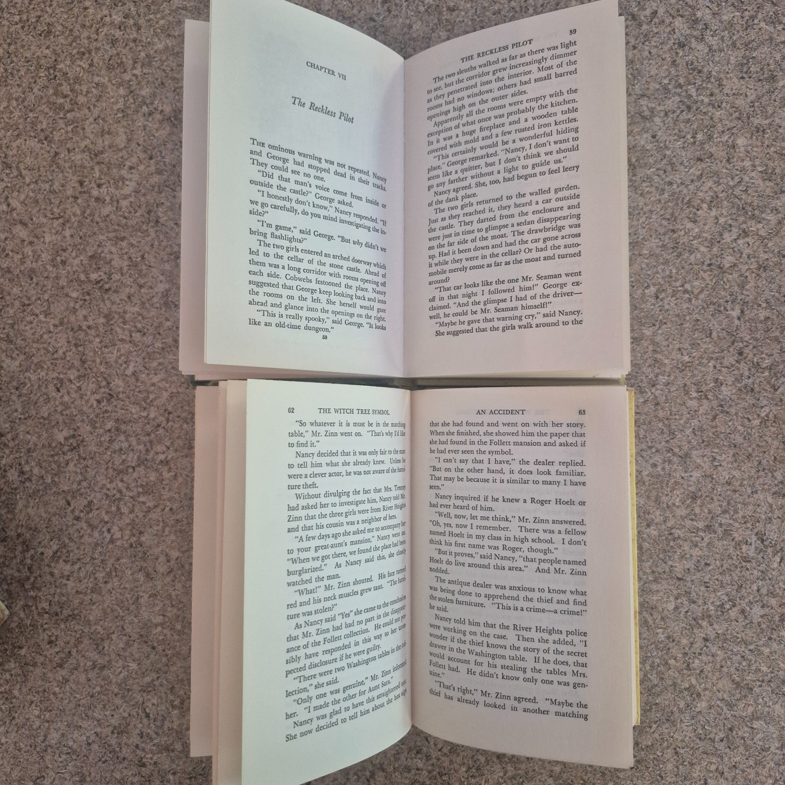 Carolyn Keene NANCY DREW Lot of 15 Vintage Yellow Matte Hardcovers – HC GC