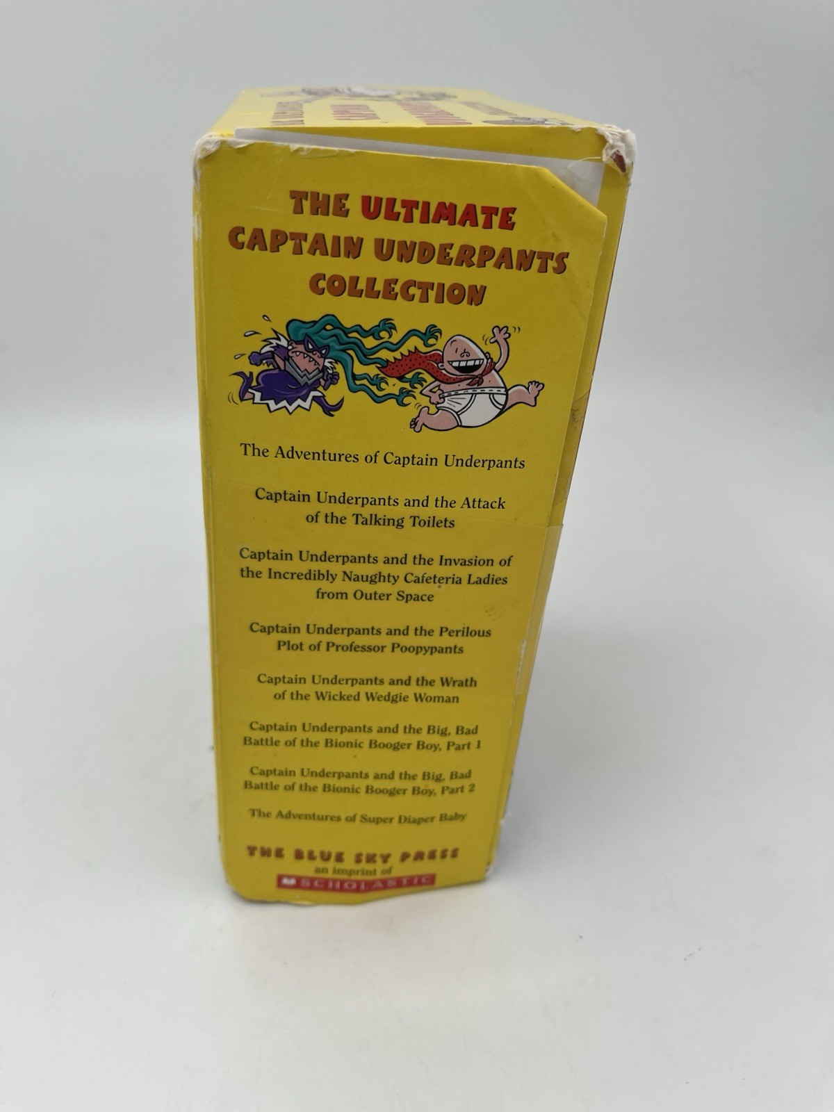 The Ultimate Captain Underpants Collection 8 Books Box Set Dave Pilkey PB