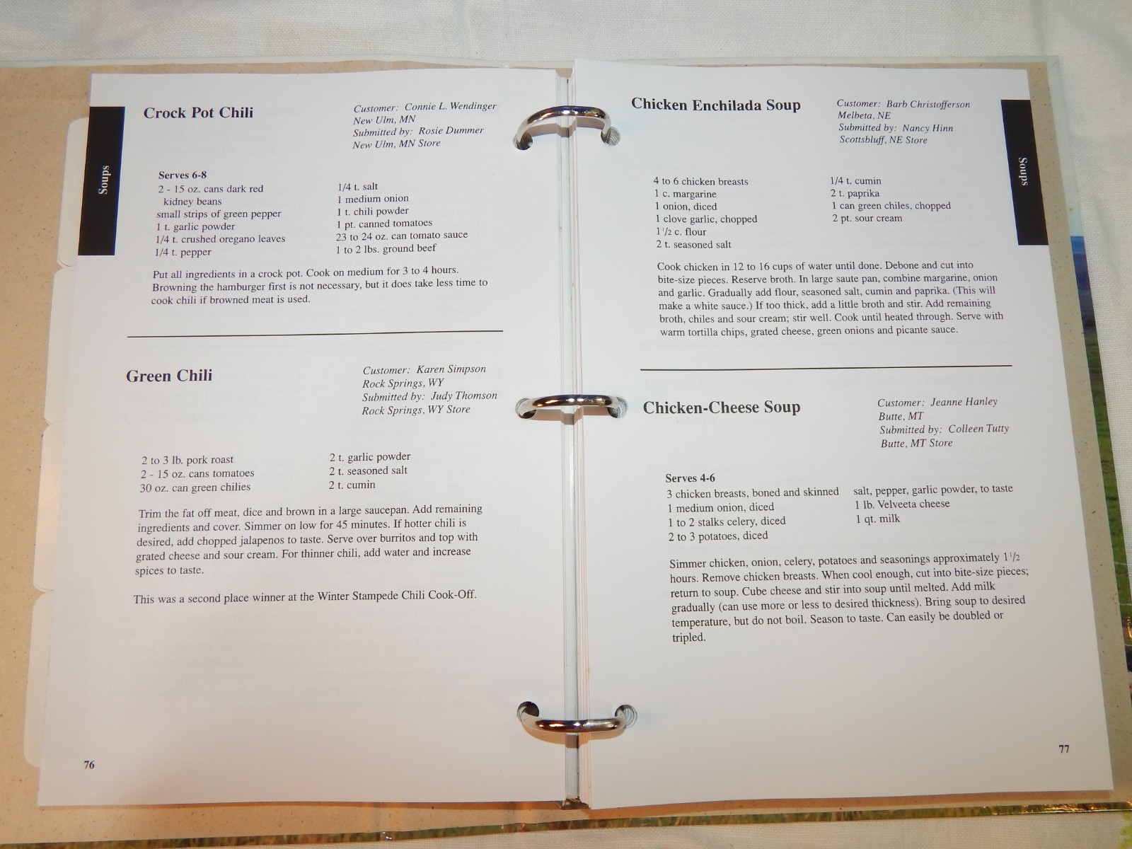 Cooking with Friends- Herberger’sStores Community Cookbook Hometown Favorites
