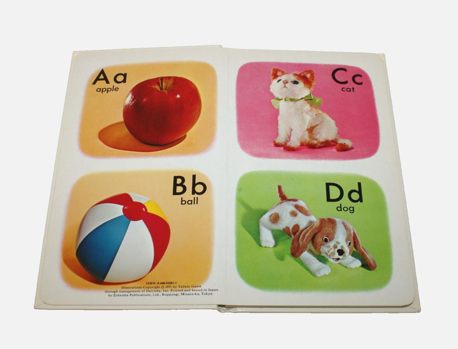 5 VTG Preschool Puppet Books T. Izawa Japan Ten Little Indians Farm Animals ABC