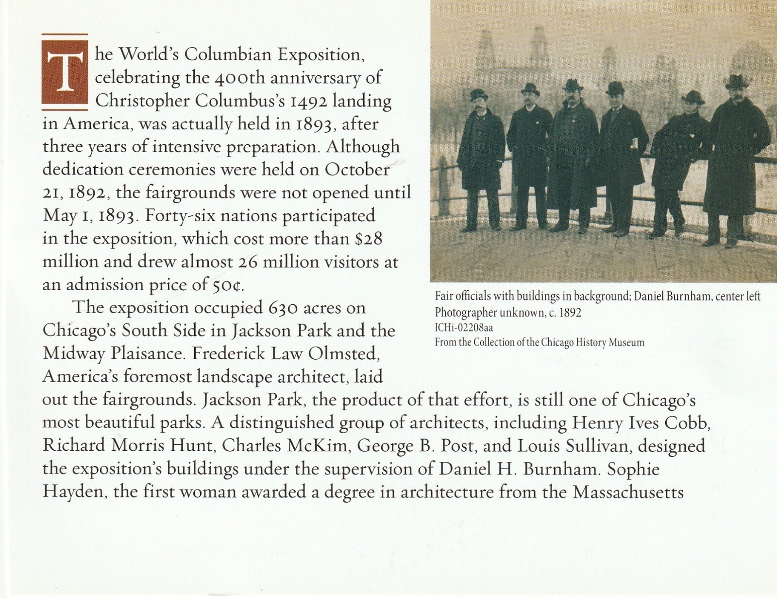 The White City: Chicago’s World’s Columbian Exposition 1893, Book of 30 Postcard
