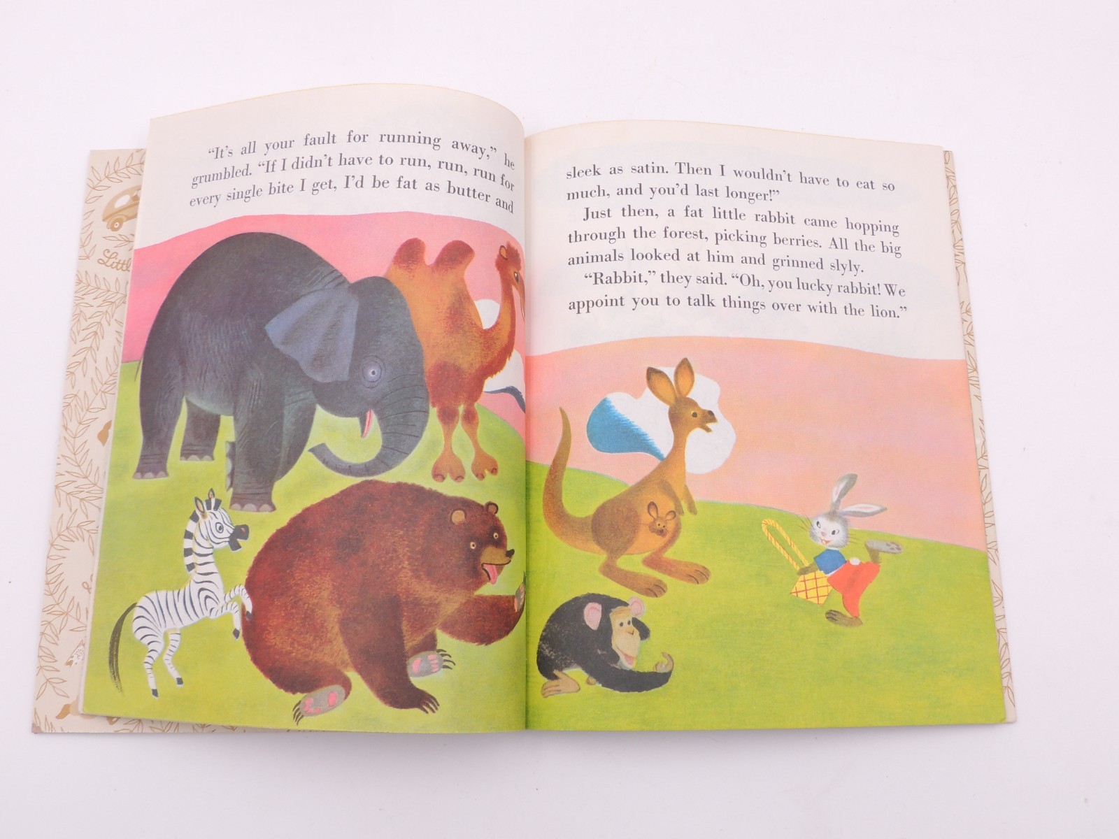 Vintage 1978 Tawny Scrawny Lion #138 (Little Golden Book) 11th Print .59 Edition