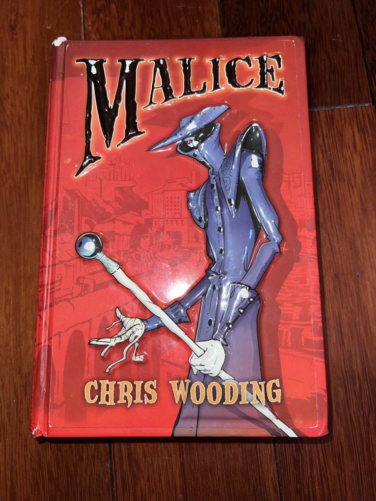 Malice – Chris Wooding with Embossed Cover