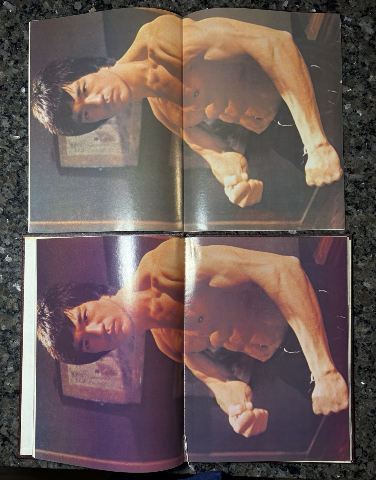 BRUCE LEE 1940-1973 – Circa 1974. READ DESCRIPTION ABOUT BONUS PAGES (ERRORS)!!