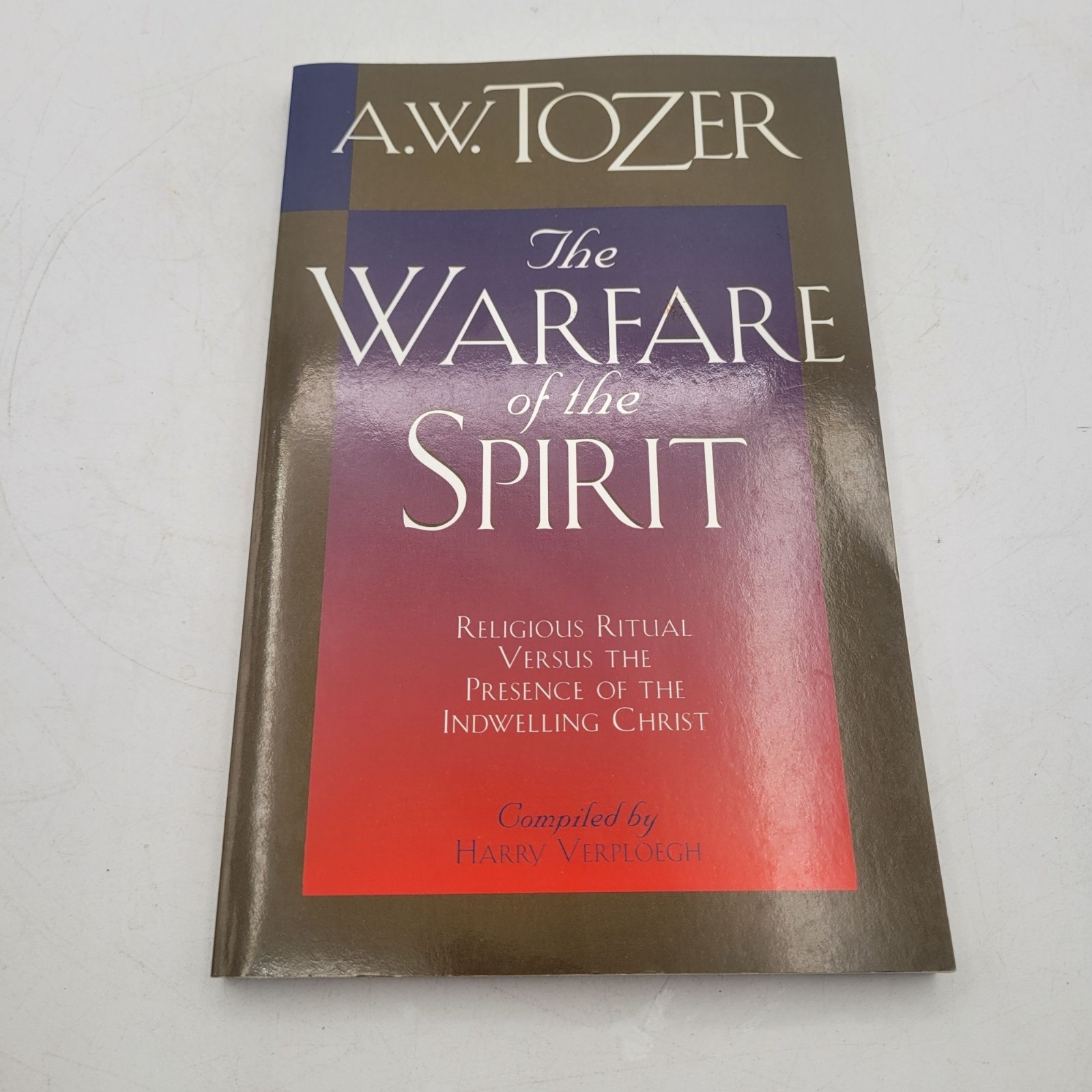 A.W. Tozer Book Lot – Warfare of the Spirit & Alive in Spirit – BK308