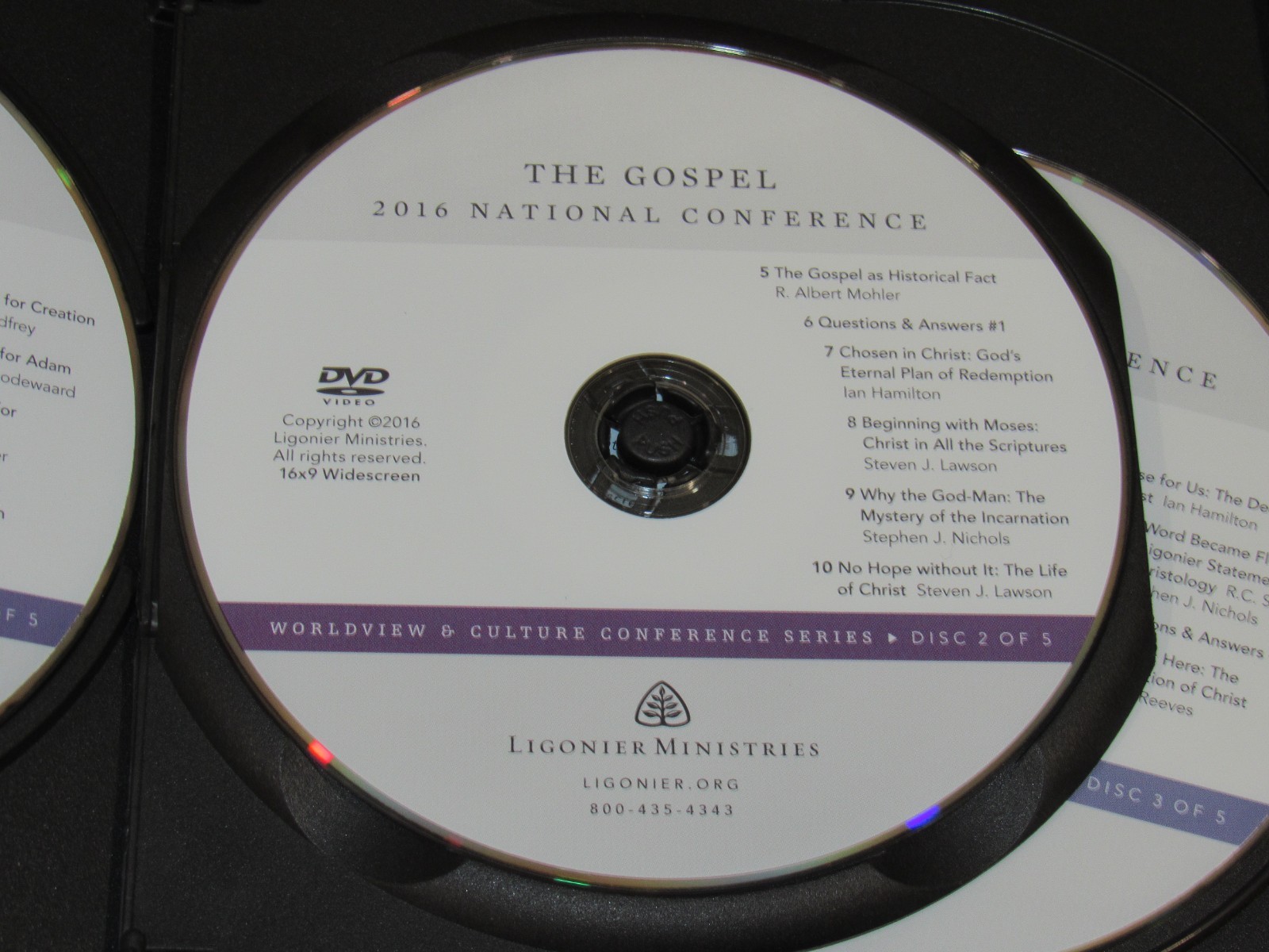 GOSPEL: 2016 NATIONAL CONFERENCE by Ligonier Ministries (2016, DVD, 5-Disc Set)