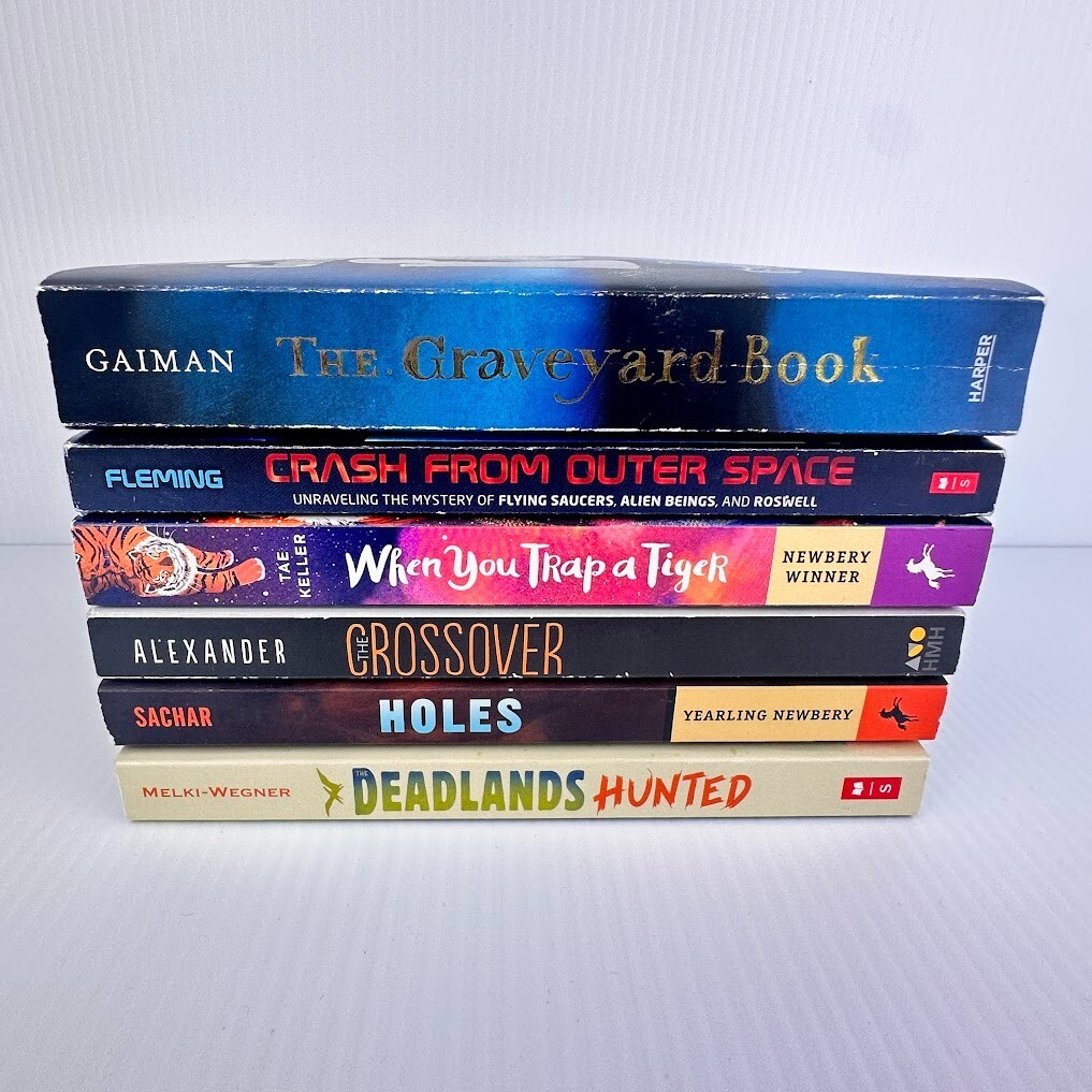 6x Youth Young Adult Fiction Paperback Books – Multiple Titles & Authors