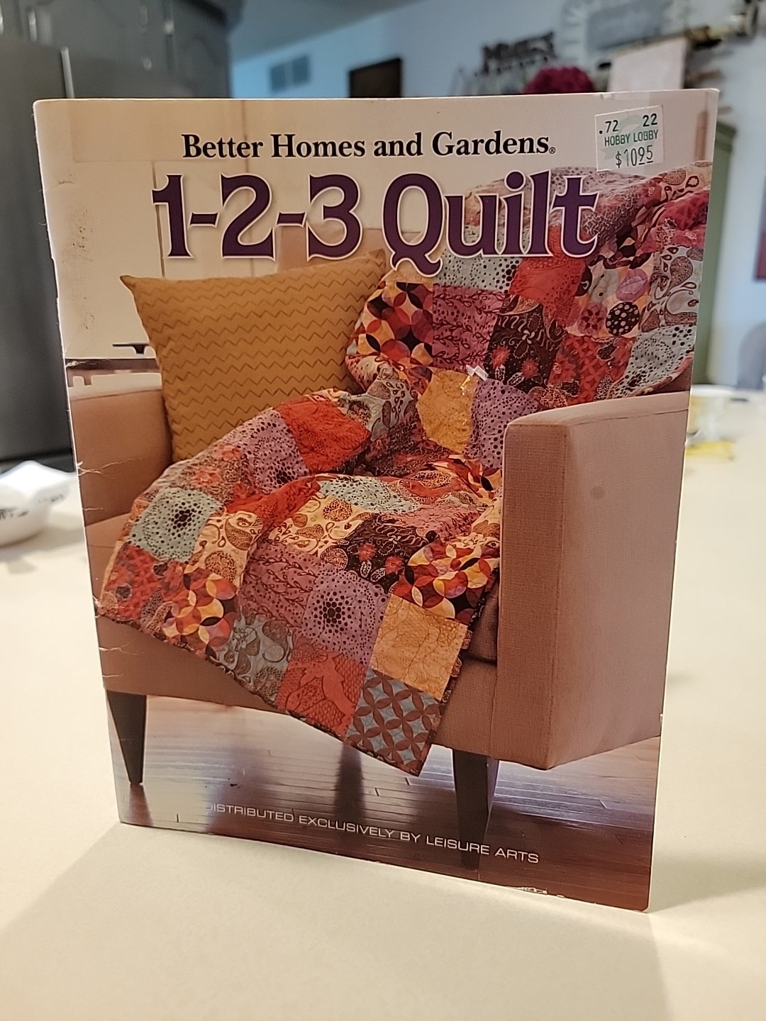 BH&G 1-2-3 Quilt Paperback by Leisure Arts (47 Pages)