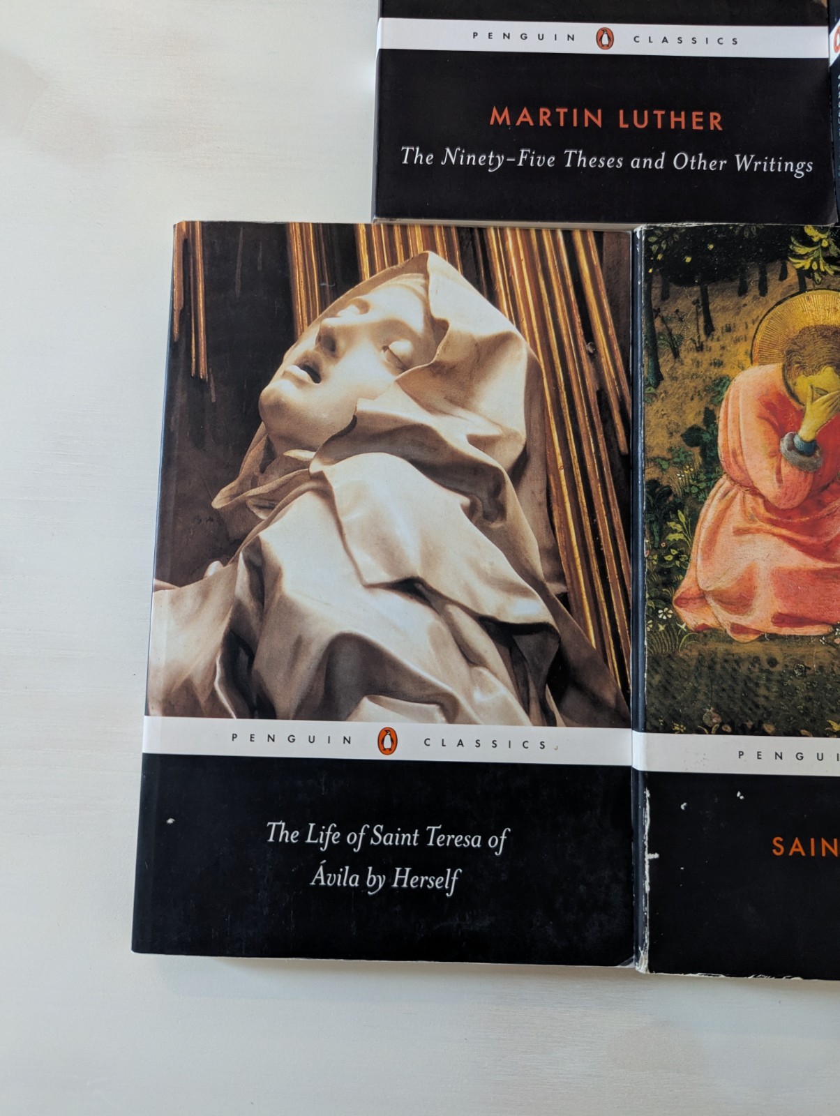 Lot of 5 Penguin Classics Books Christian Theology Religion Augustine Luther