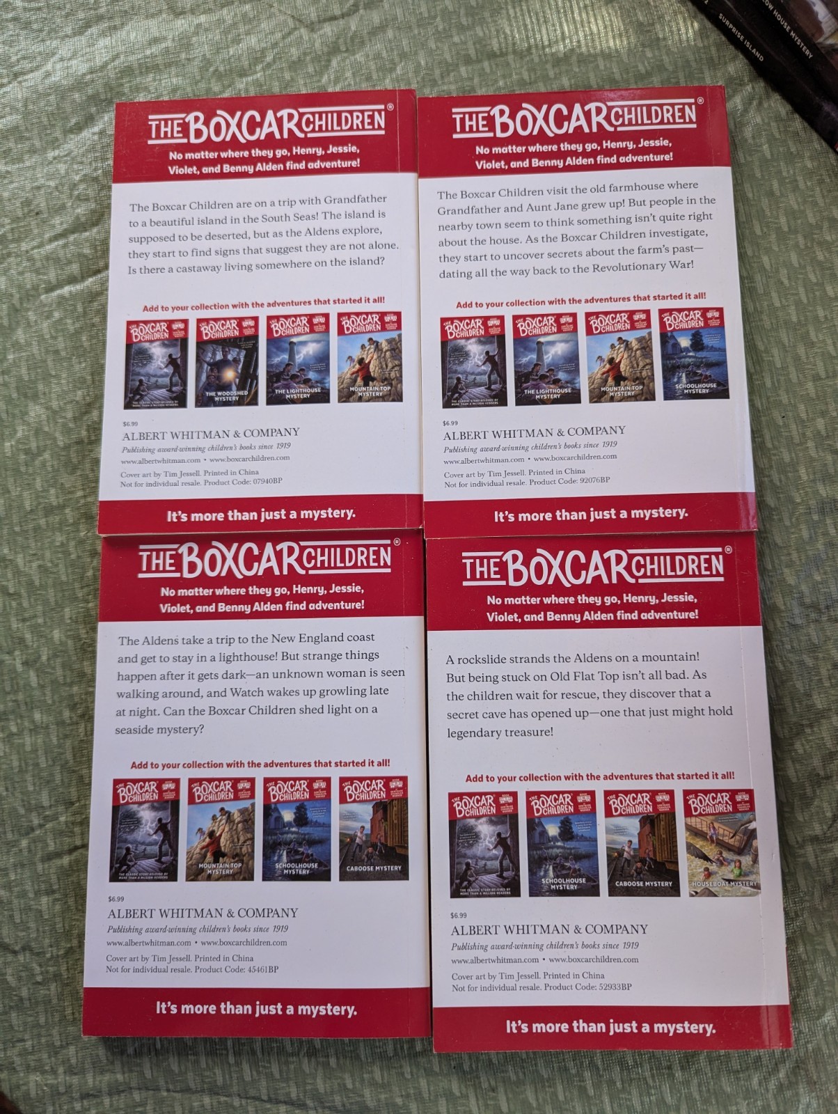 The Boxcar Children Mystery Series Books