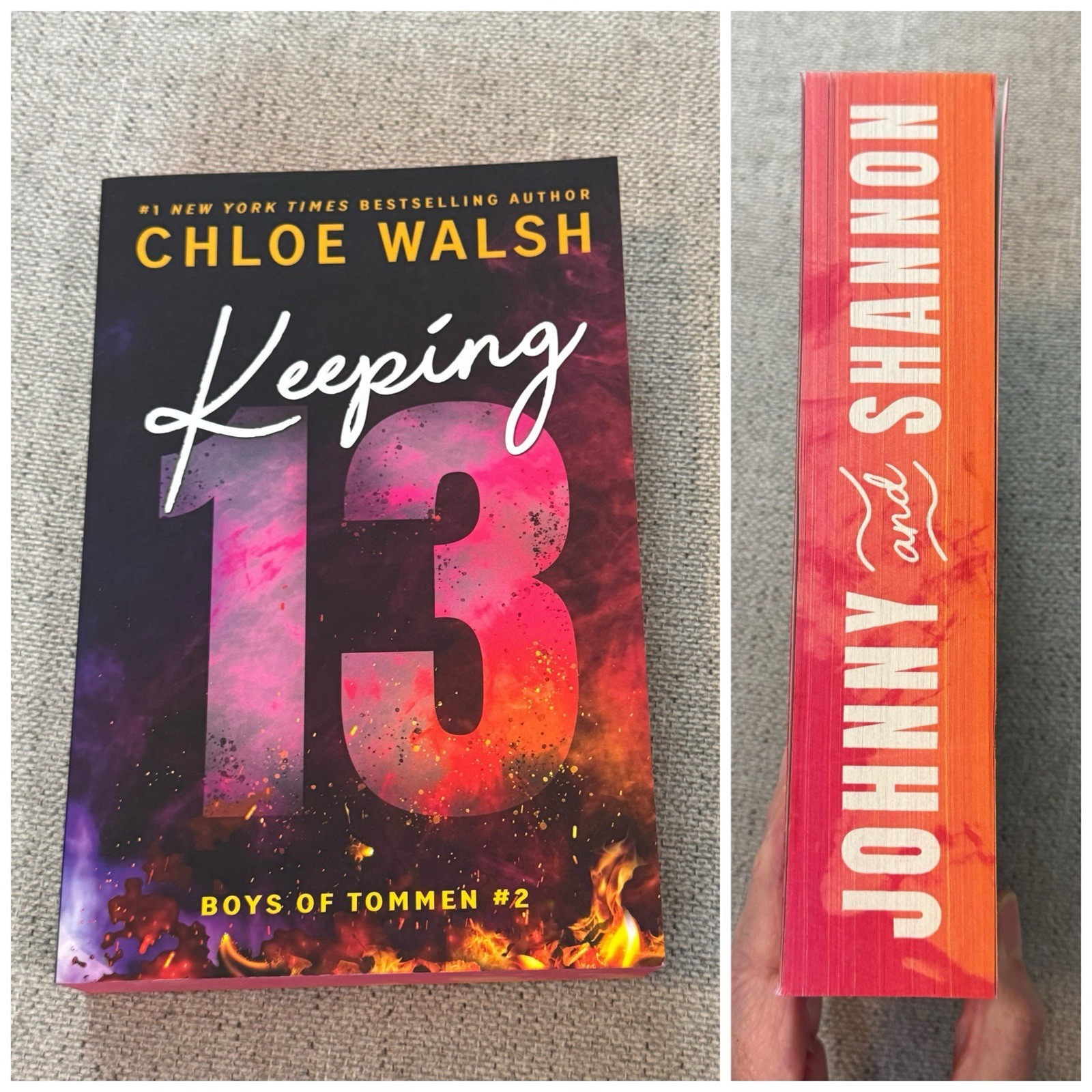 Keeping 13 Chloe Walsh Limited Deluxe Edition Printed Edge Boys Of Tommen New