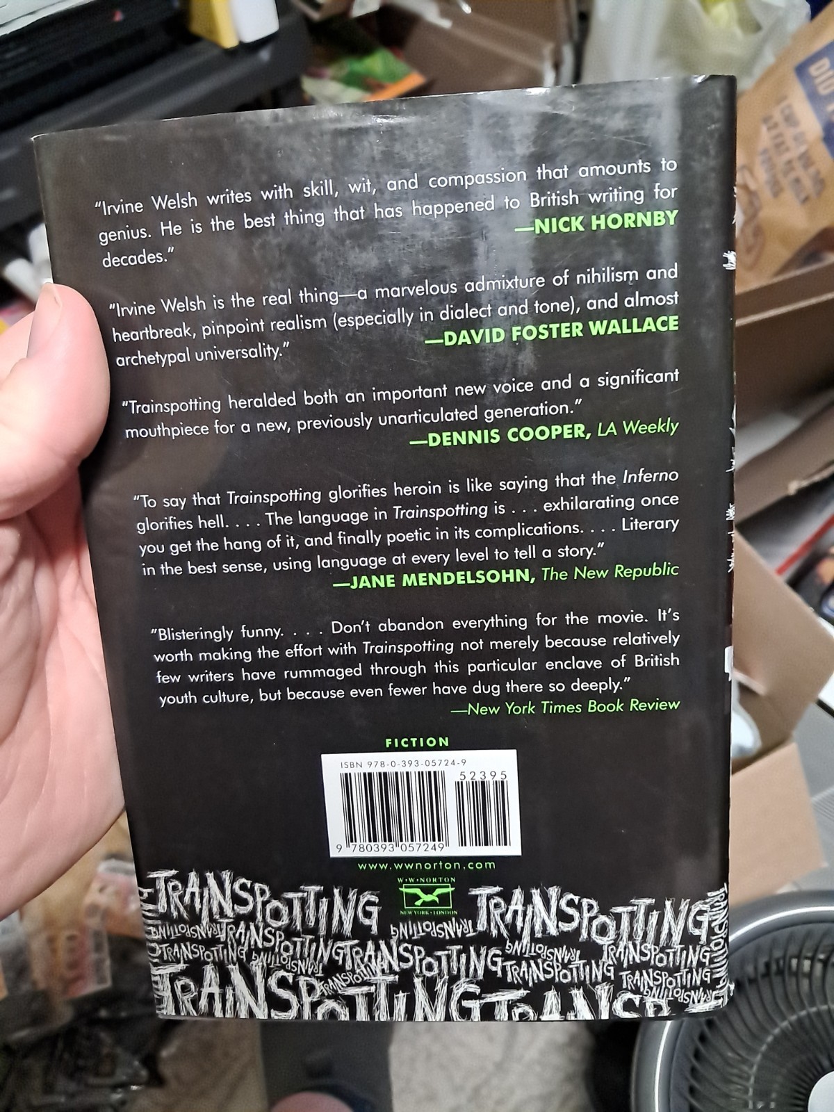Trainspotting by Irvine Welsh (2002, Hardcover) Read Description.