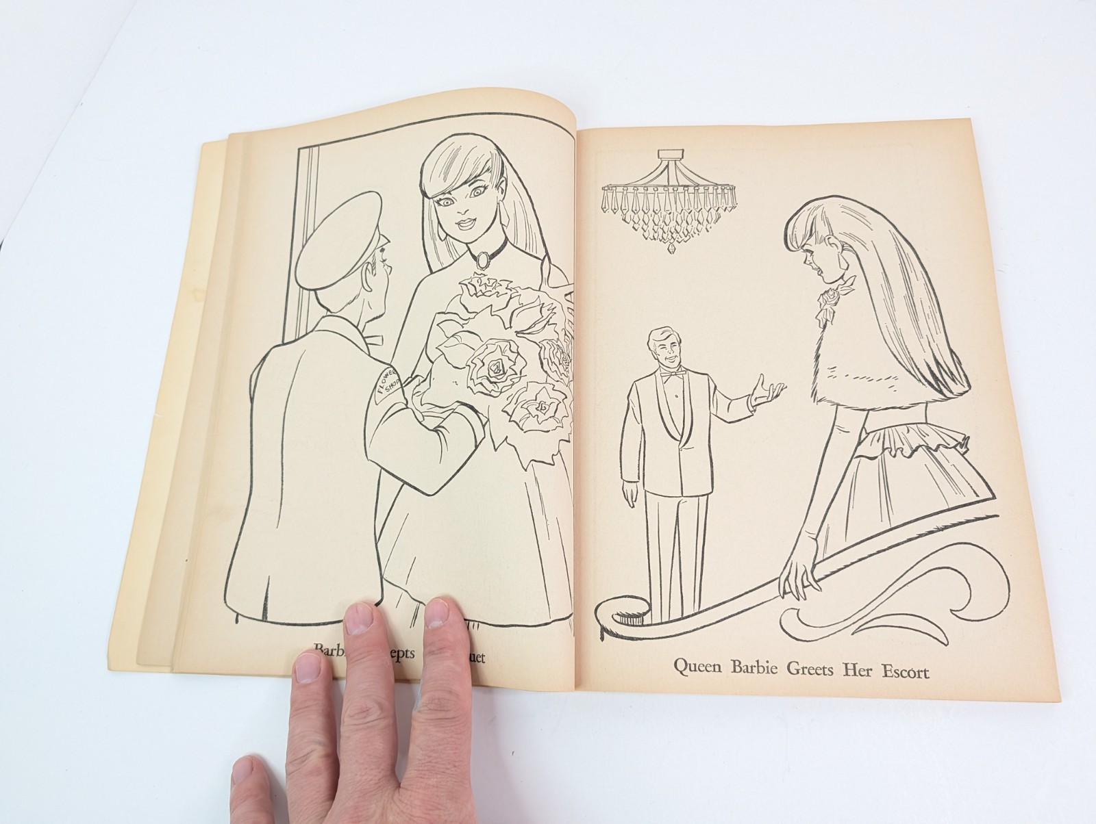 1969 Barbie Coloring Book Teen Queen Contest Whitman Publishing USA Vintage