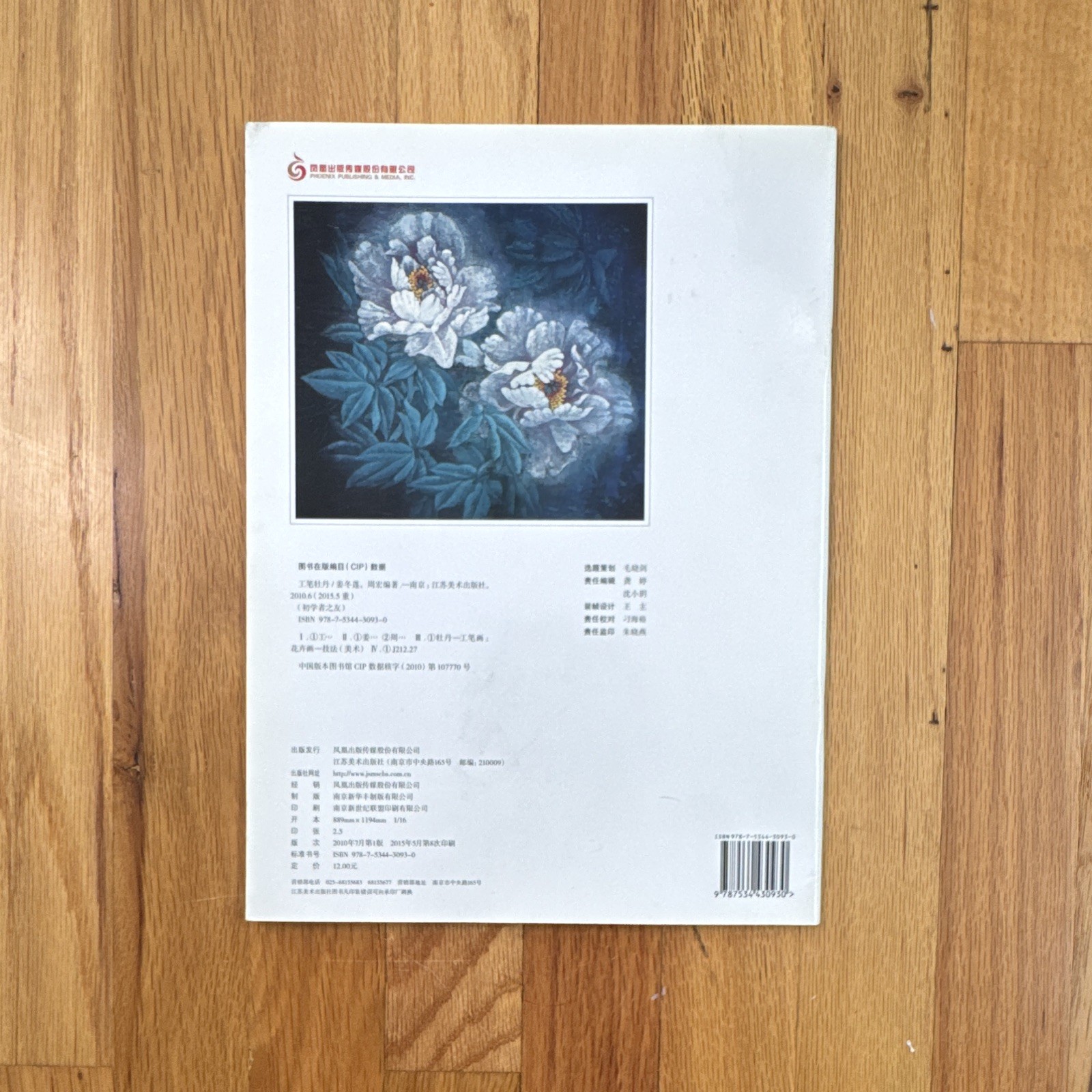 初学者之友 工笔牡丹 Chinese Art Book Peony Painting Reference Paperback